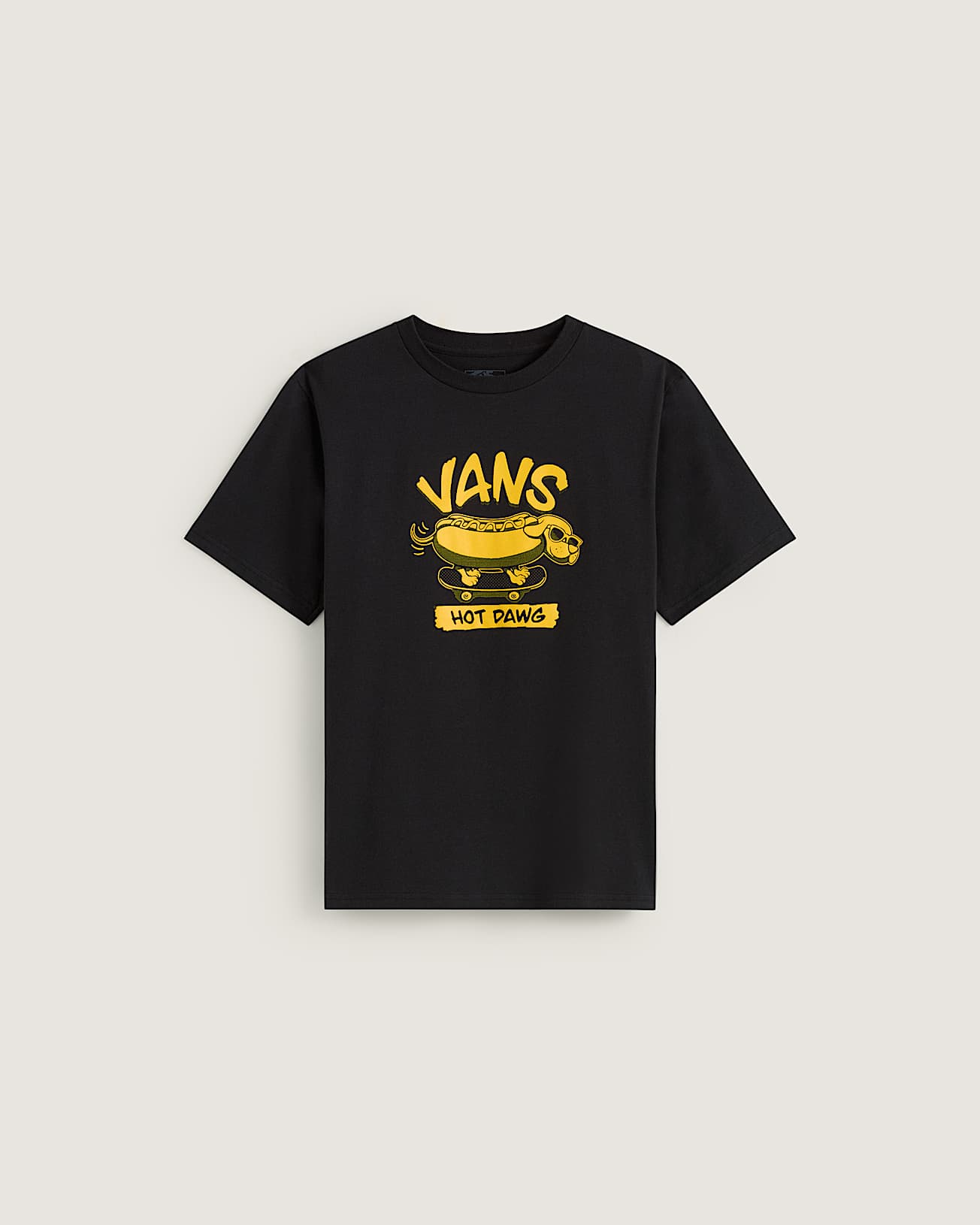 Tshirt Hot Dawg Enfant 28 ans VANS Noir HERO