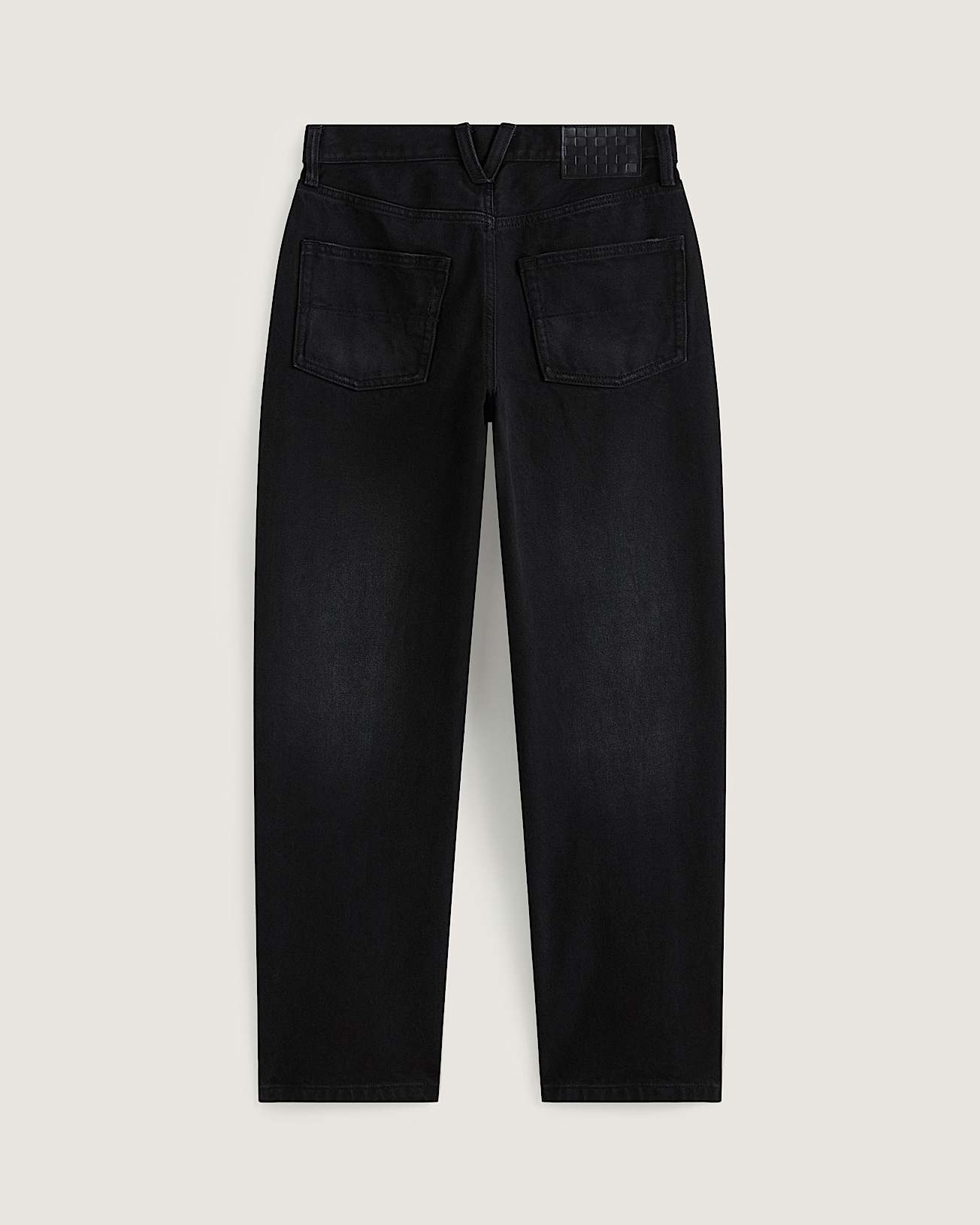 Pantalon droit Check5 Mid Rise VANS Noir ALT1