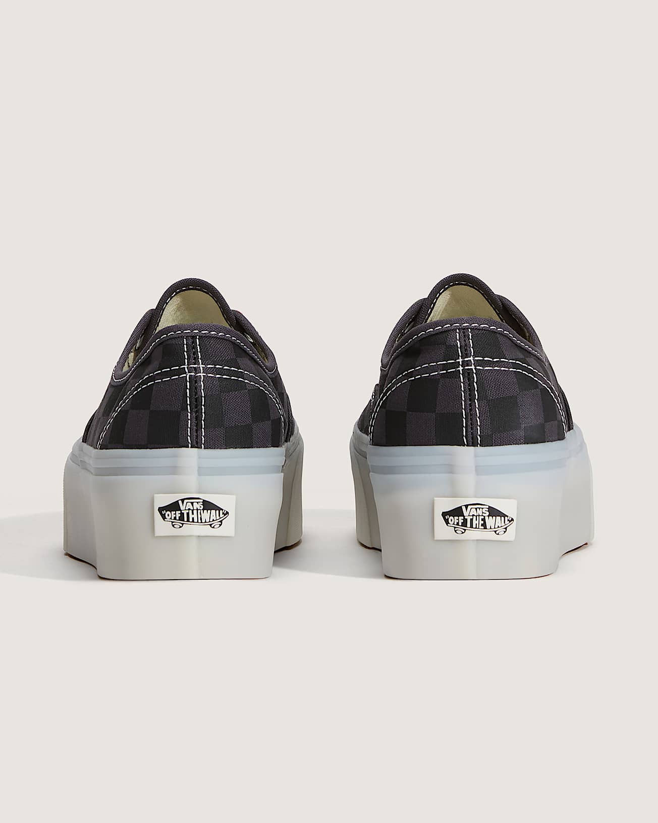 Authentic Platform Shoes VANS Grey ALT3