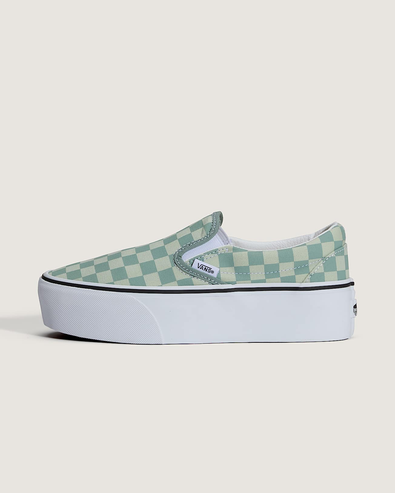 Scarpe Classic SlipOn Platform VANS Verde HERO