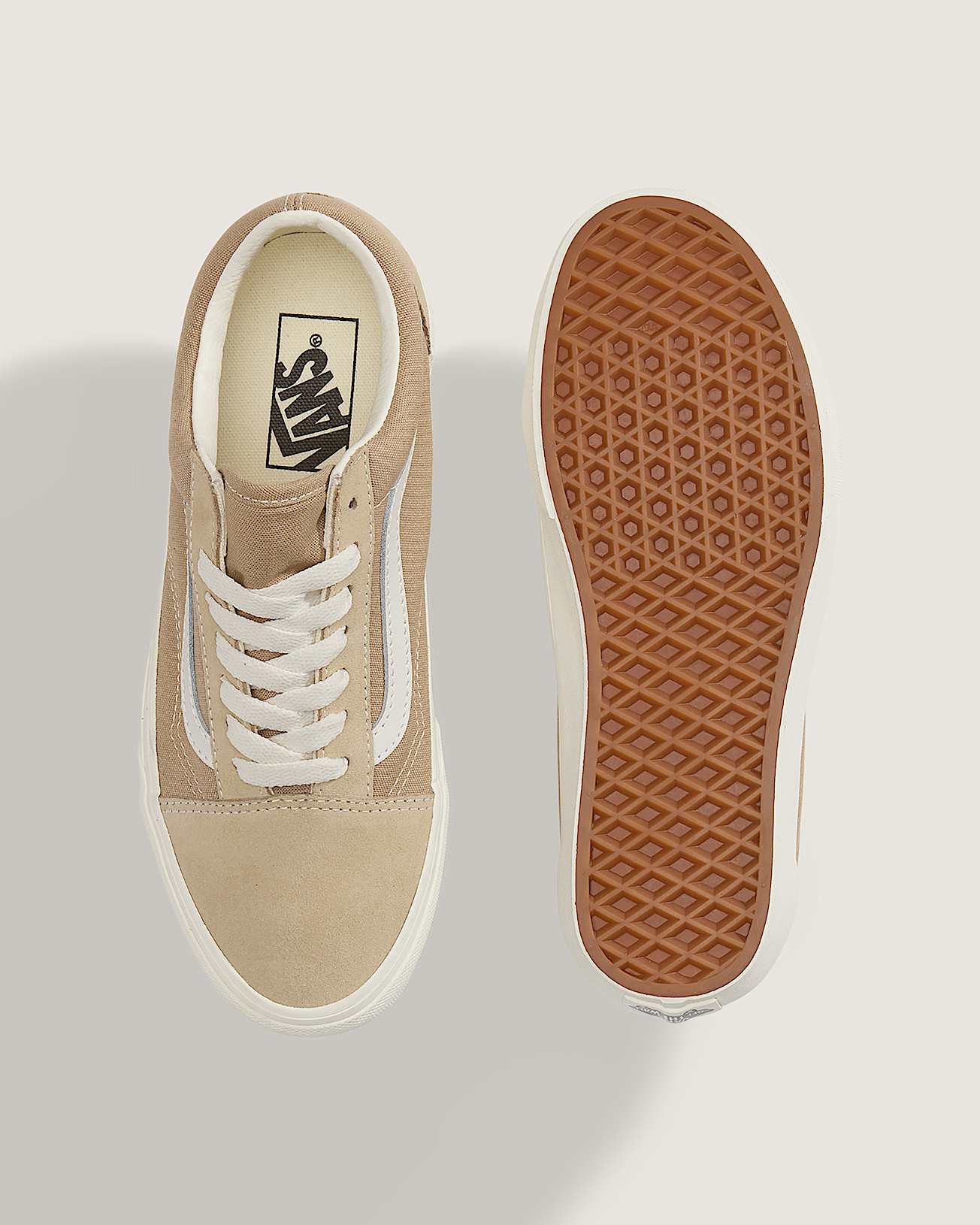 Scarpe Old Skool VANS Beige ALT2