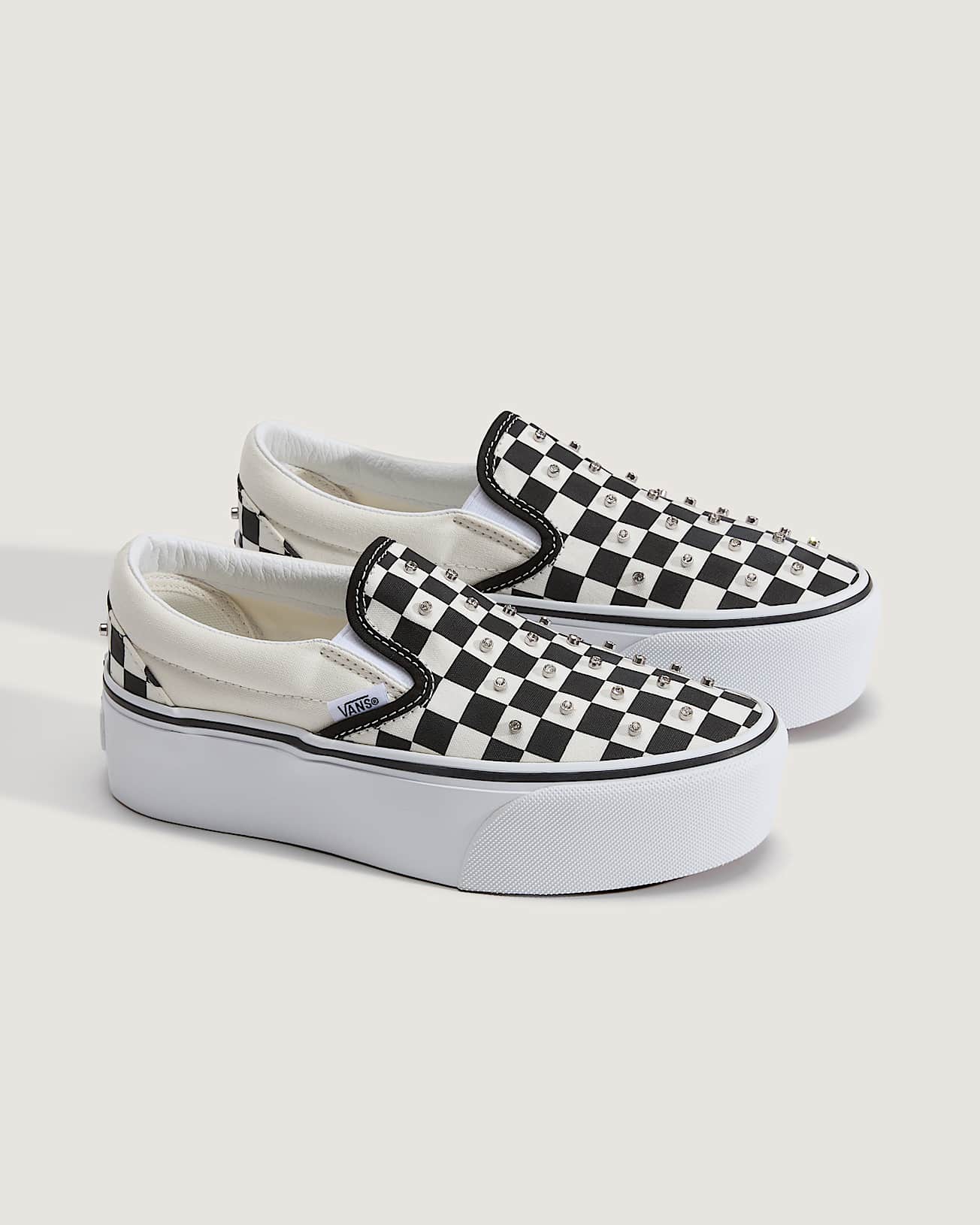 Youth Classic SlipOn Platform Shoes 814 years VANS Black ALT1