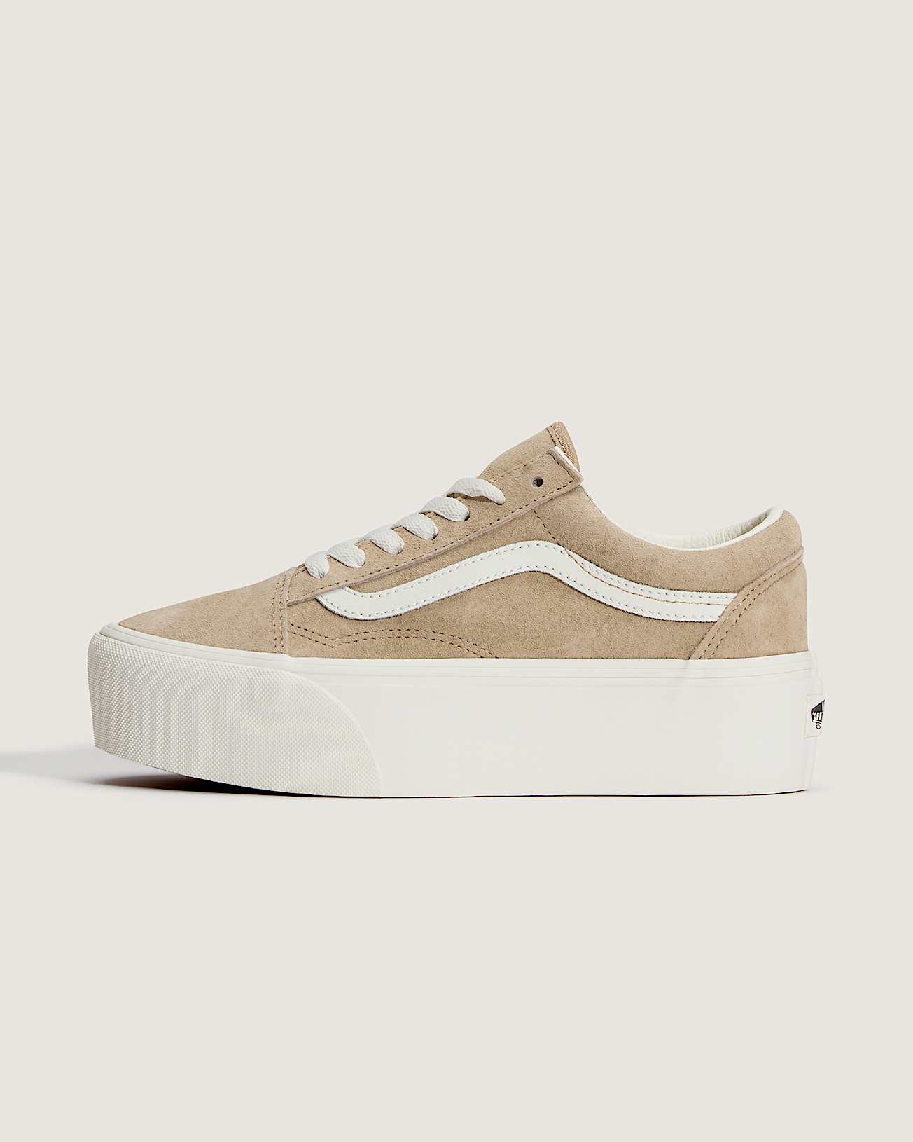 Chaussures Old Skool Platform VANS Beige HERO