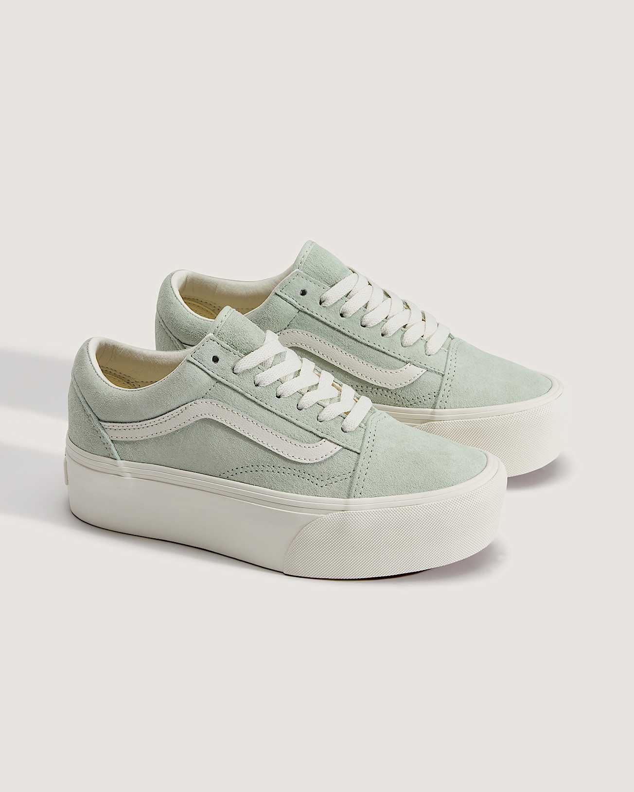 Scarpe Old Skool Platform VANS Verde ALT1