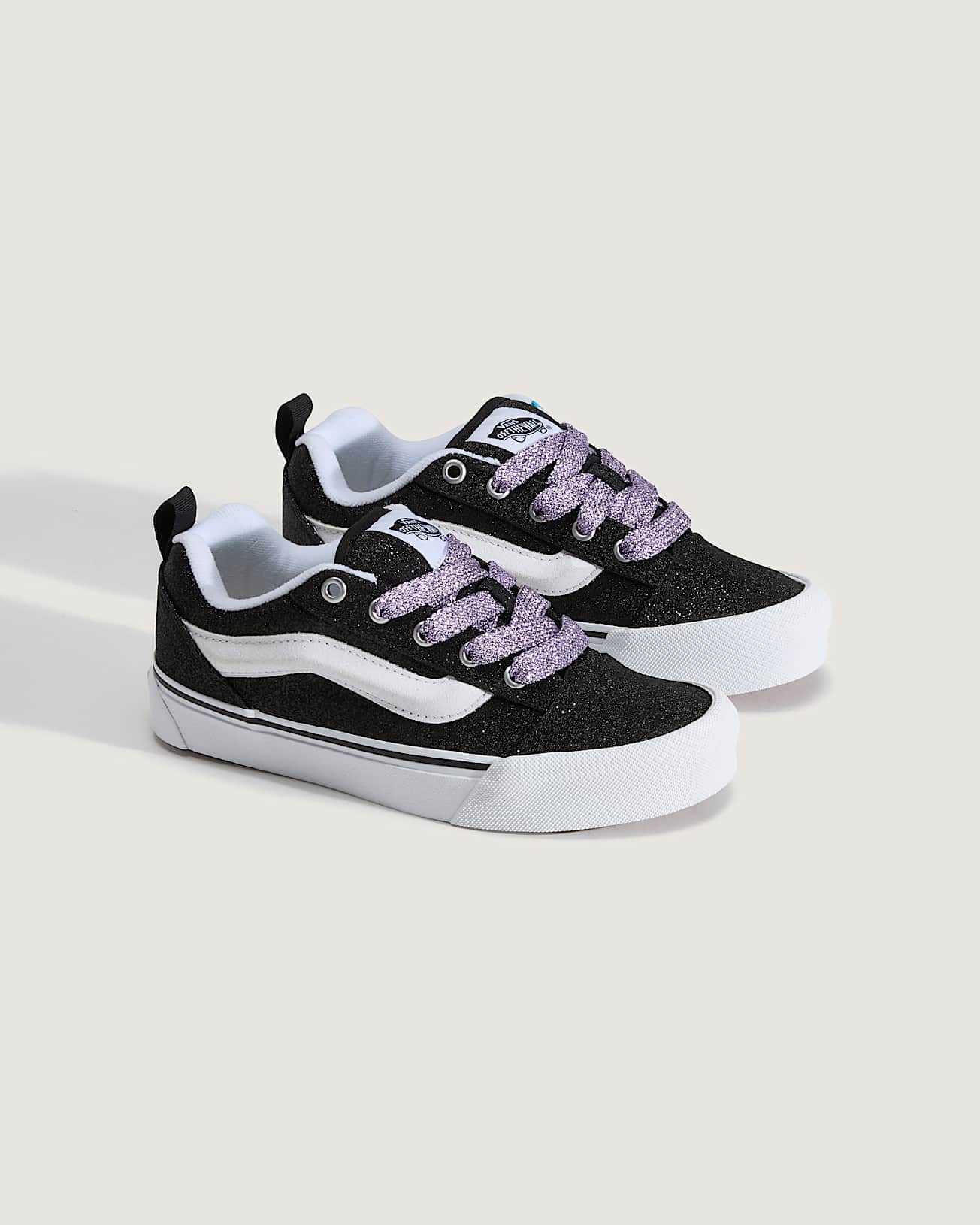 Jugendliche Knu Skool Schuhe 814 Jahre VANS Schwarz ALT1