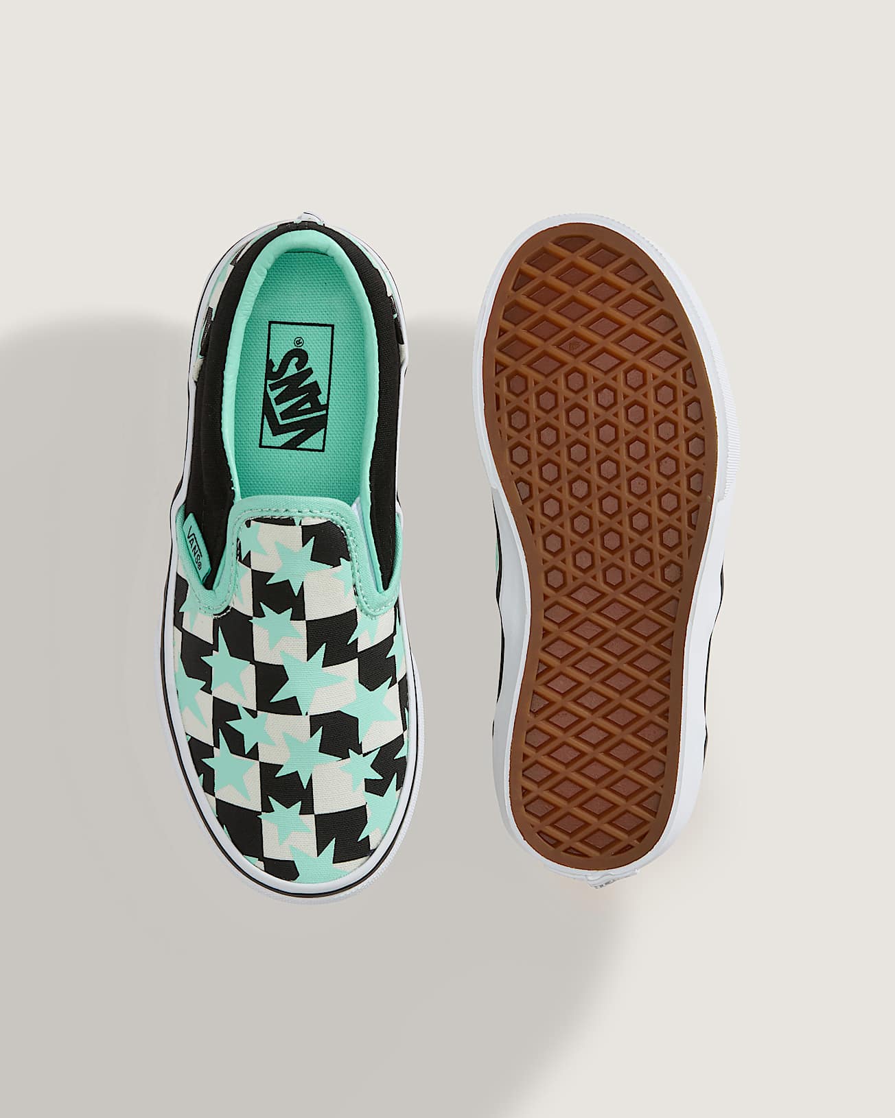 Kinder Classic SlipOn Schuhe 48 Jahre VANS Grn ALT2