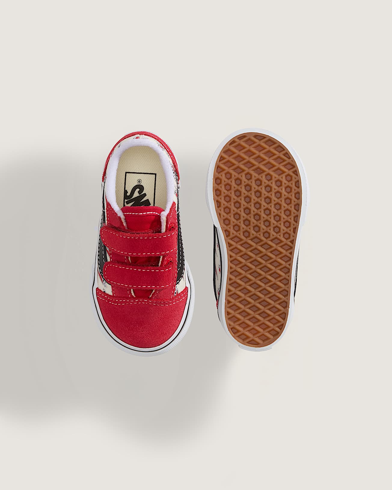 Chaussures Old Skool V Bb 14 ans VANS Rouge ALT2