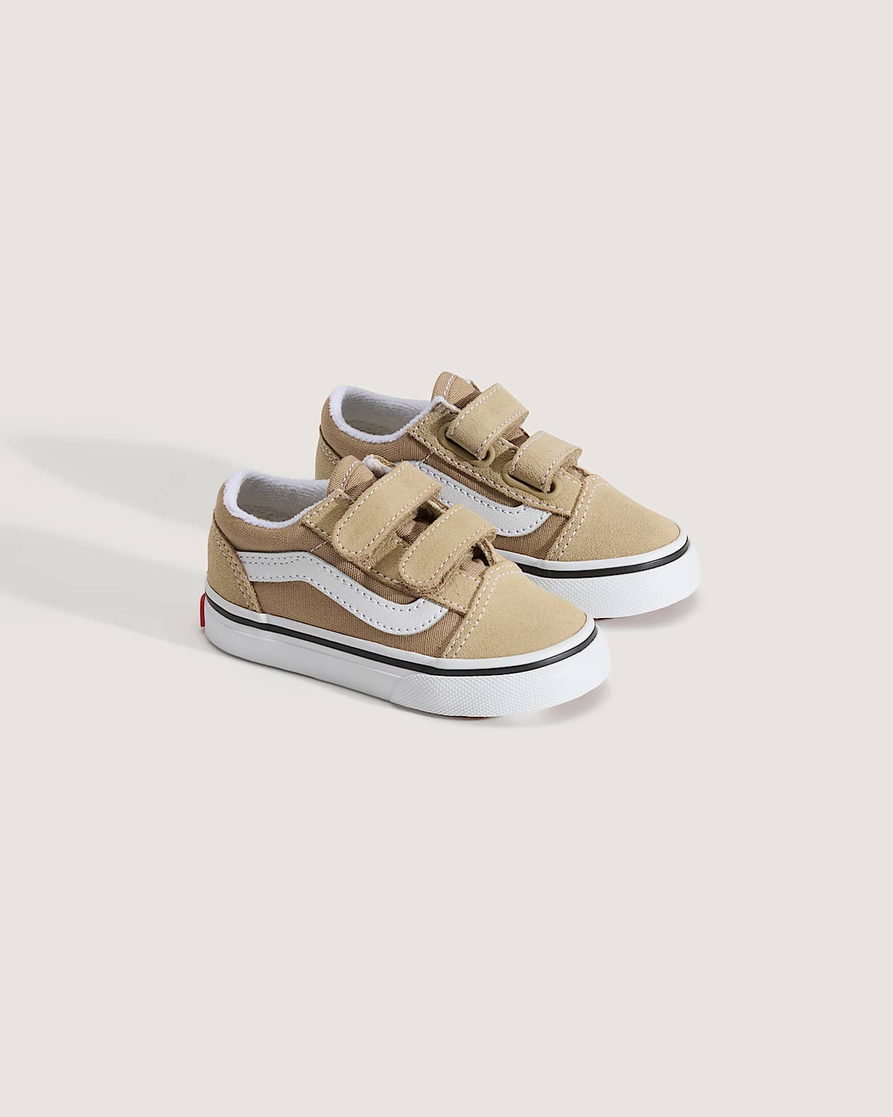 Scarpe Bambinoa Old Skool V 14 anni VANS Beige ALT1
