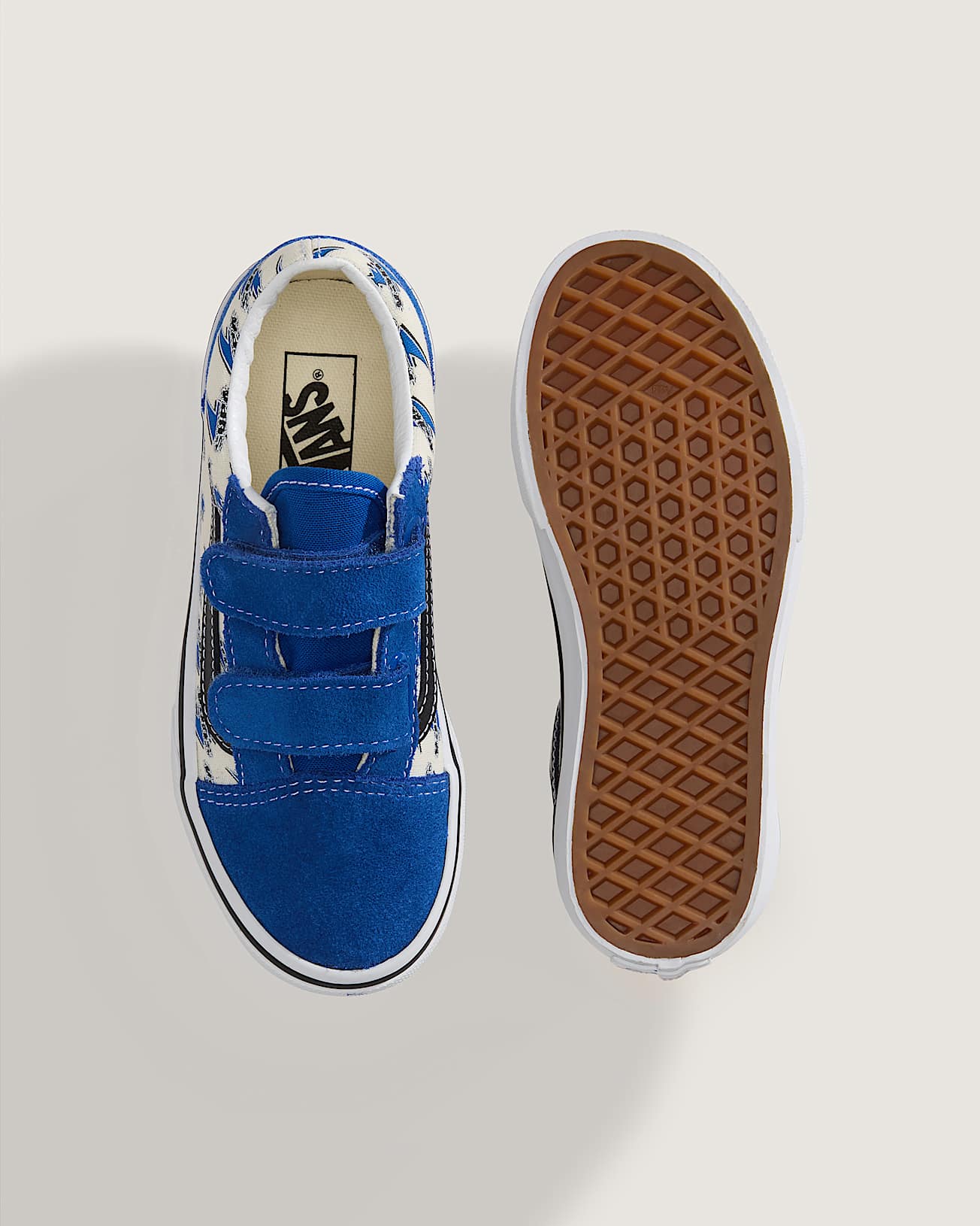 Chaussures Old Skool V Enfant 48 ans VANS Bleu ALT2