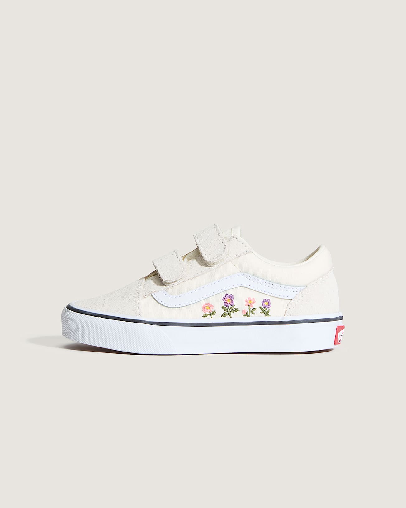 Chaussures Old Skool V Enfant 48 ans VANS Blanc HERO