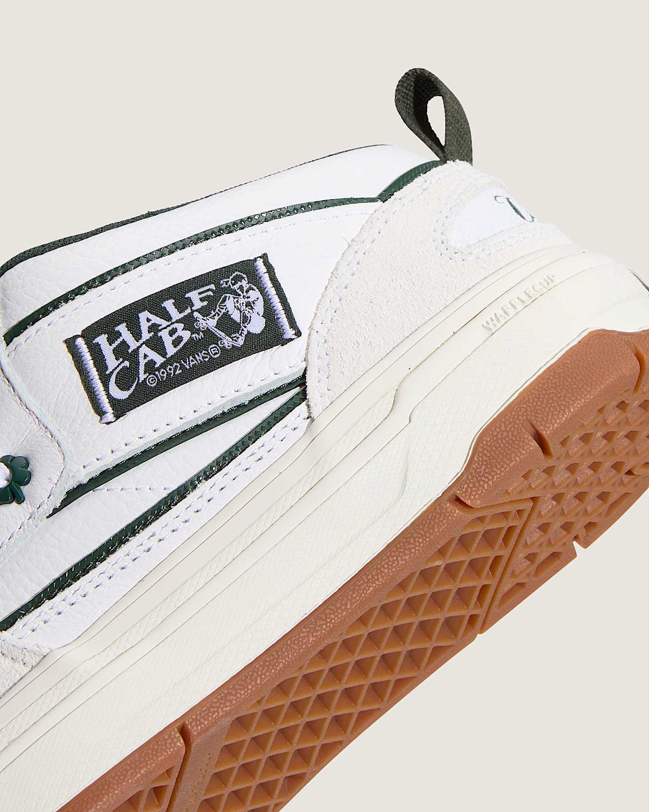 Chaussures Skate Half Cab Wafflecup VANS Blanc ALT7