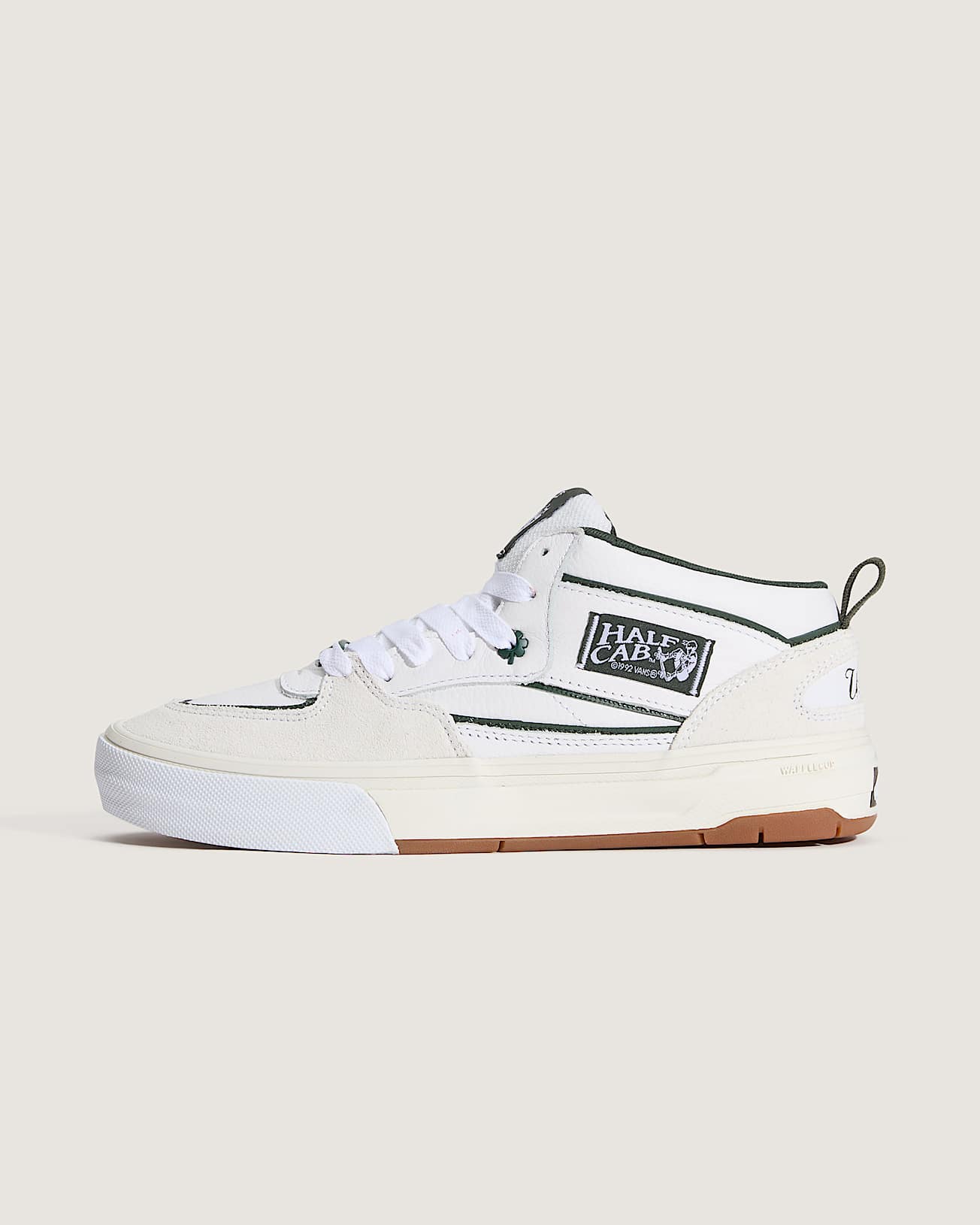 Chaussures Skate Half Cab Wafflecup VANS Blanc HERO
