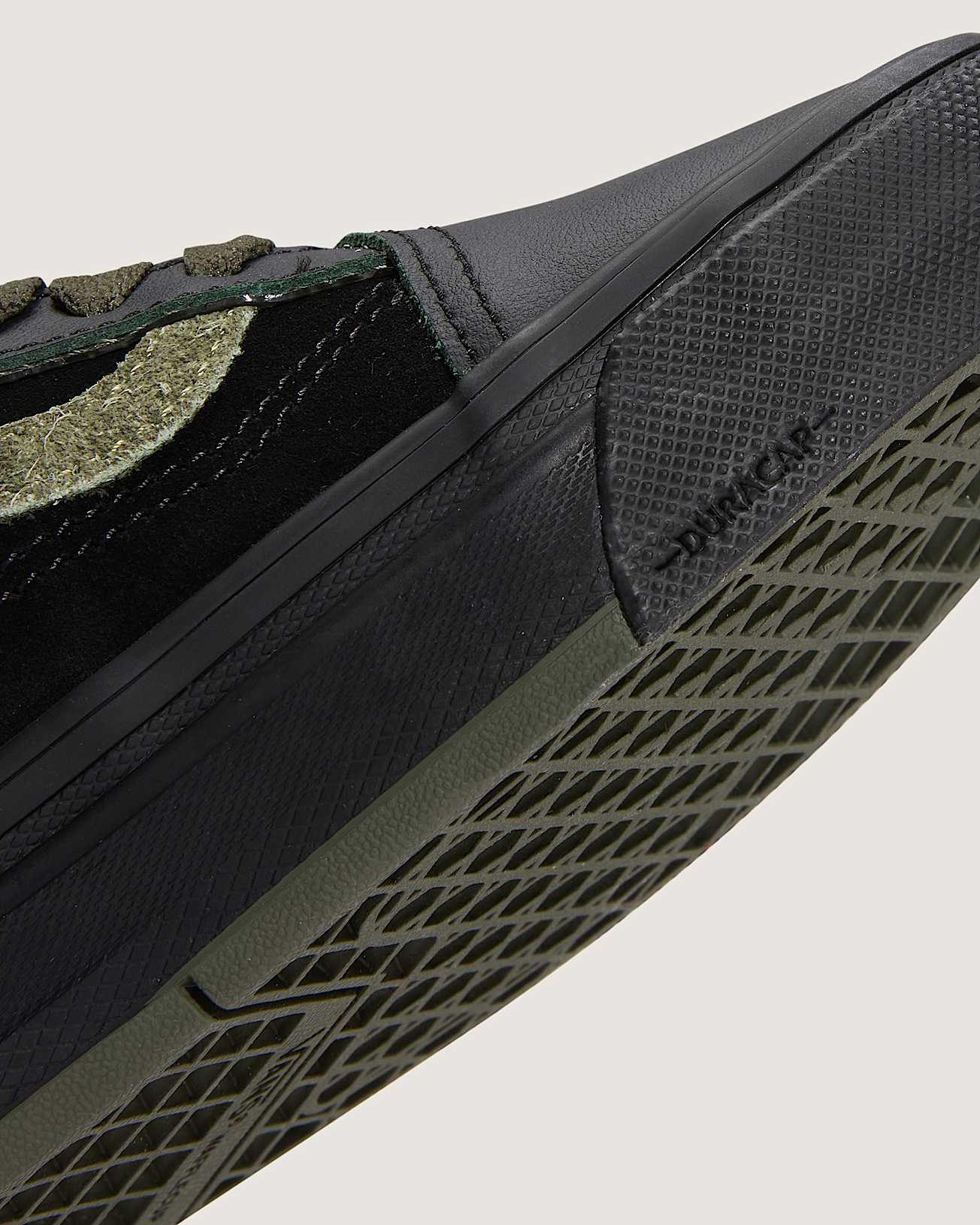 Skate Old Skool Wafflecup Shoes VANS BlackGreen ALT8