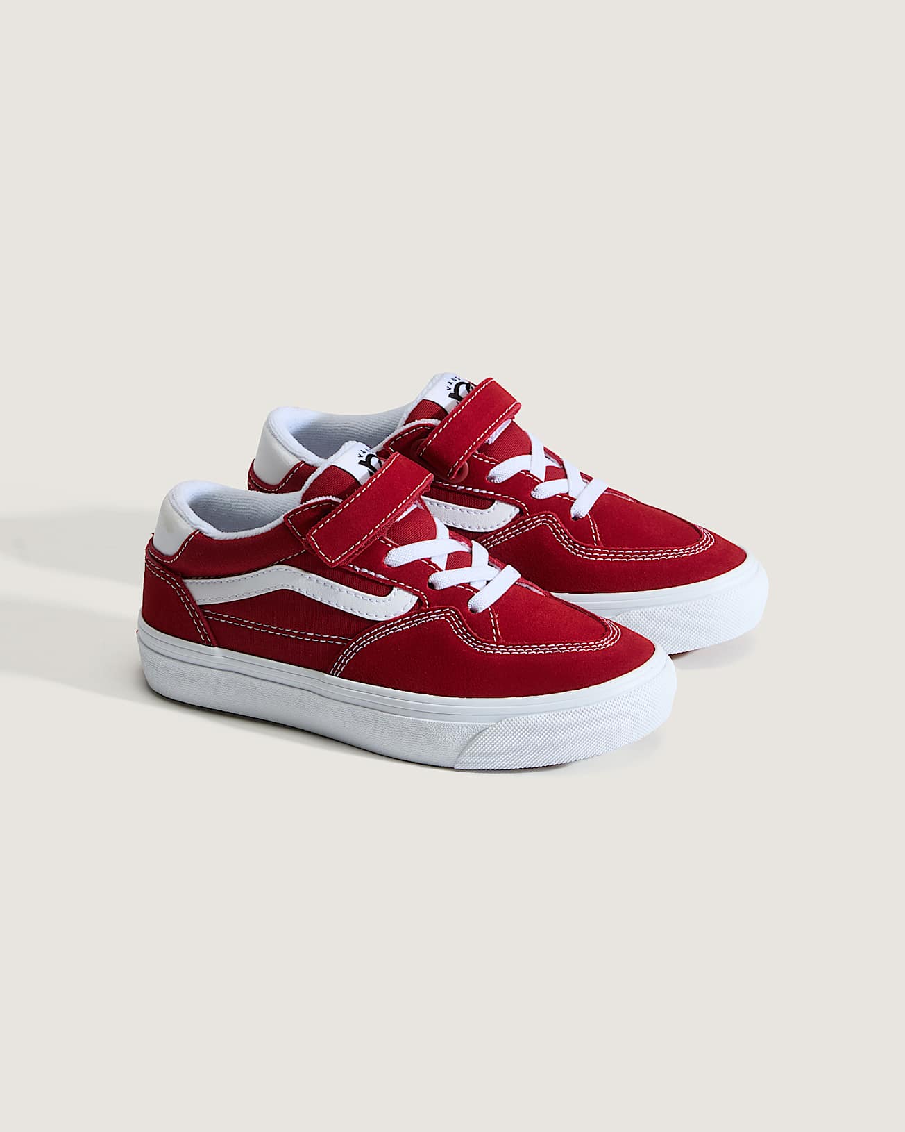 Chaussures Skate Rowan Enfant 48 ans VANS Rouge ALT1