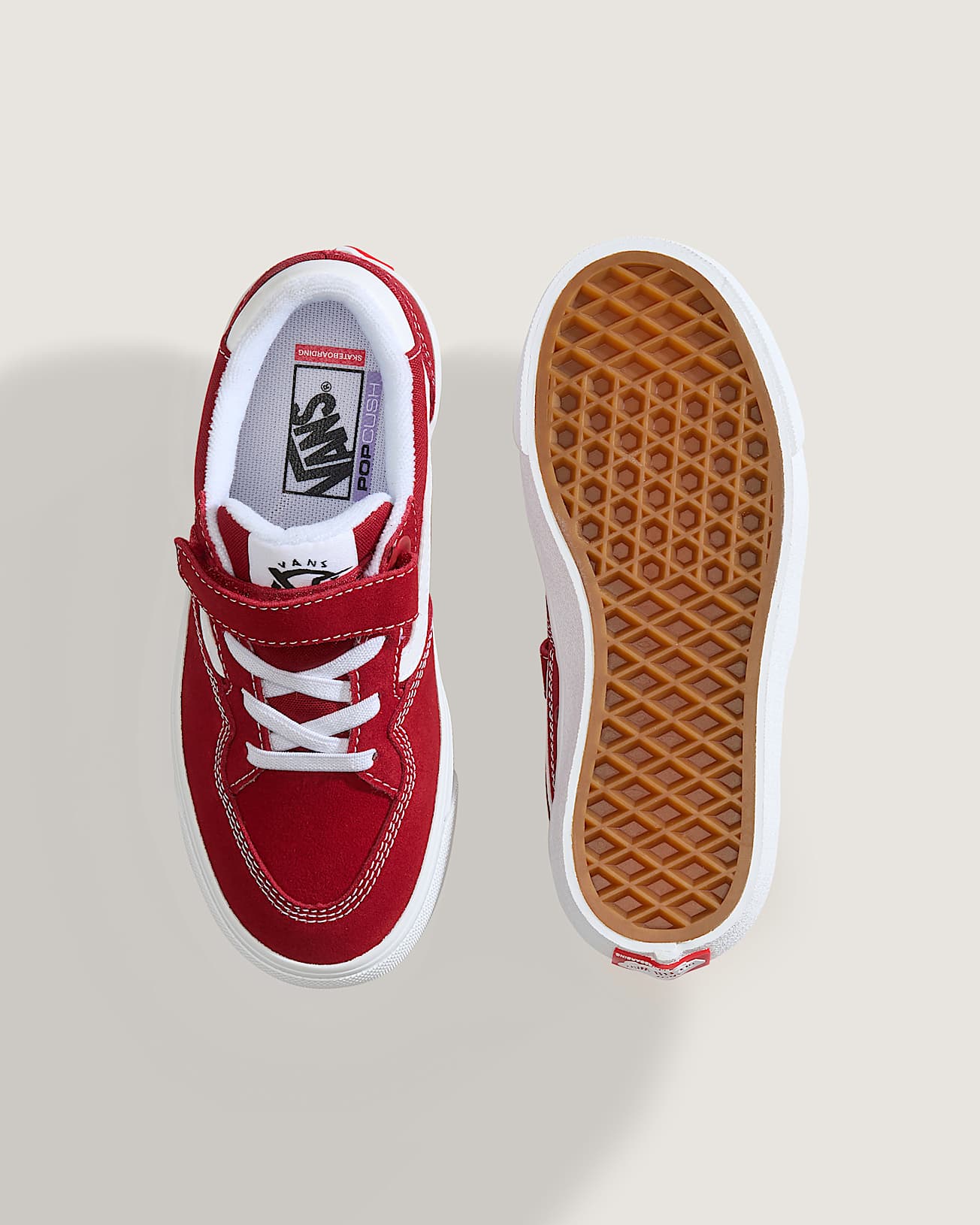 Chaussures Skate Rowan Enfant 48 ans VANS Rouge ALT2