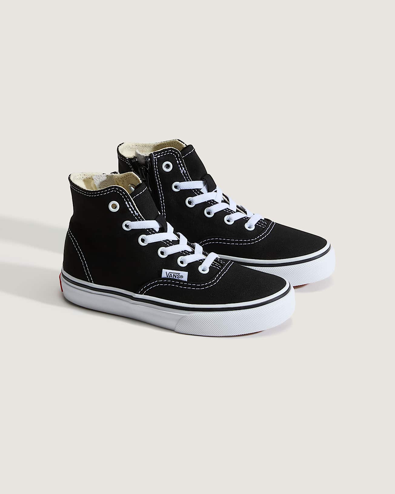Kids Authentic Hi 20 Zip Shoes 48 years VANS Black ALT1
