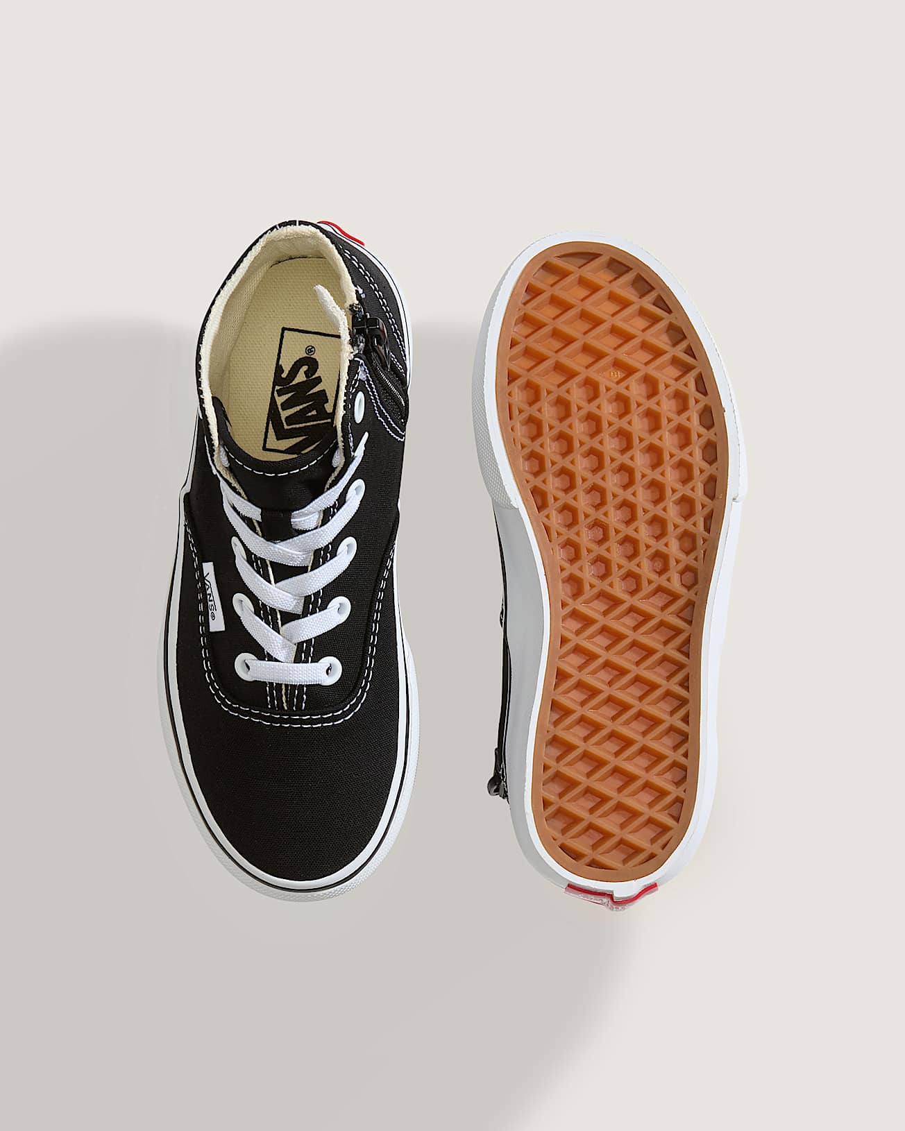 Kids Authentic Hi 20 Zip Shoes 48 years VANS Black ALT2