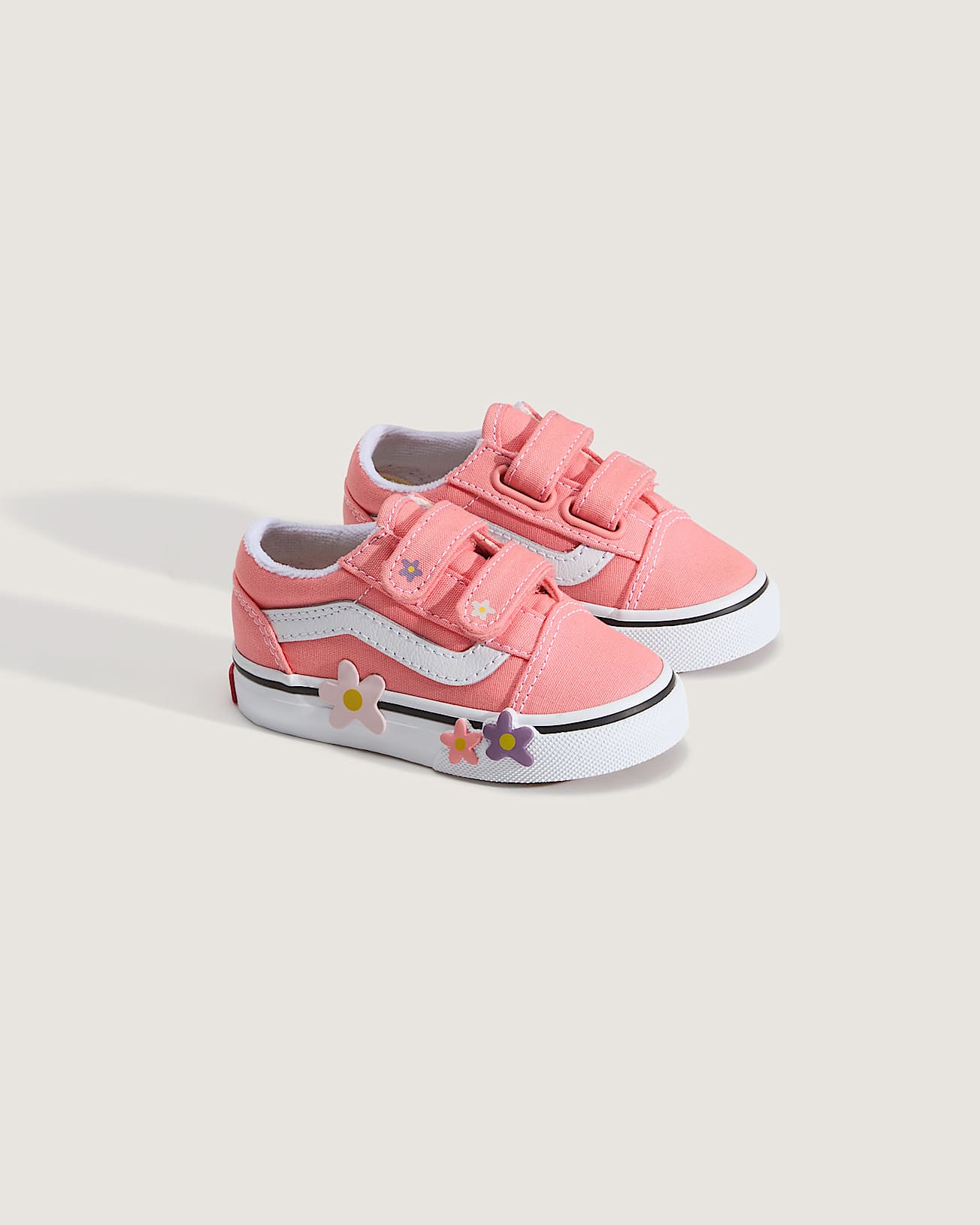 Scarpe Bambinoa Old Skool V 14 anni VANS Rosa ALT1