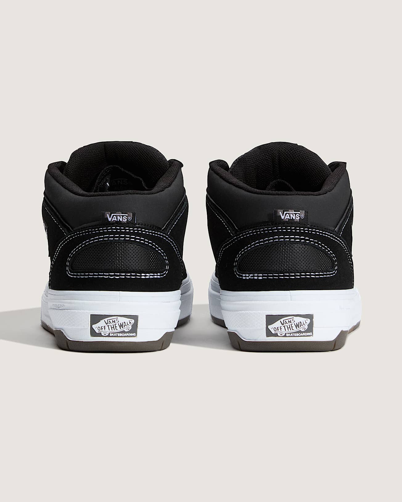 Skate Half Cab Wafflecup Schuhe VANS Schwarz ALT3