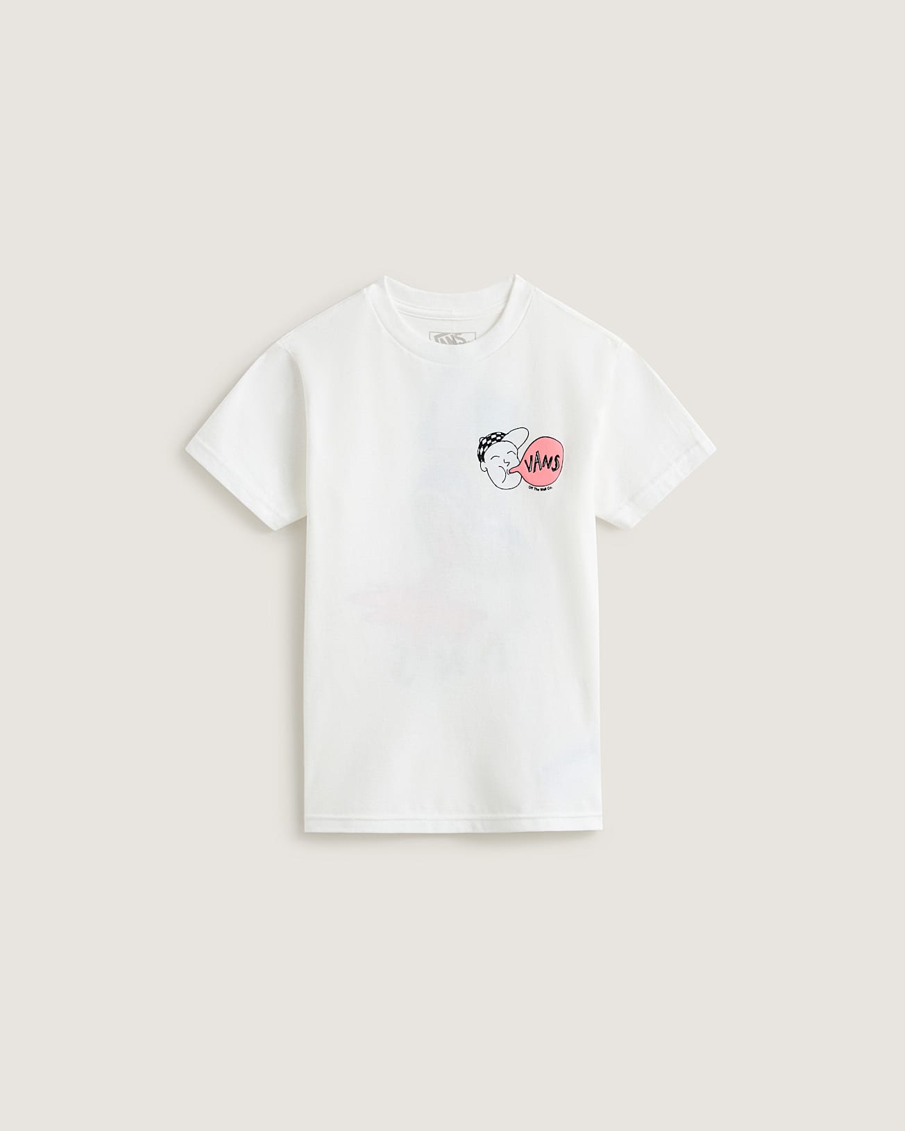 Gum Sole SS Tee White VANS Blanco HERO