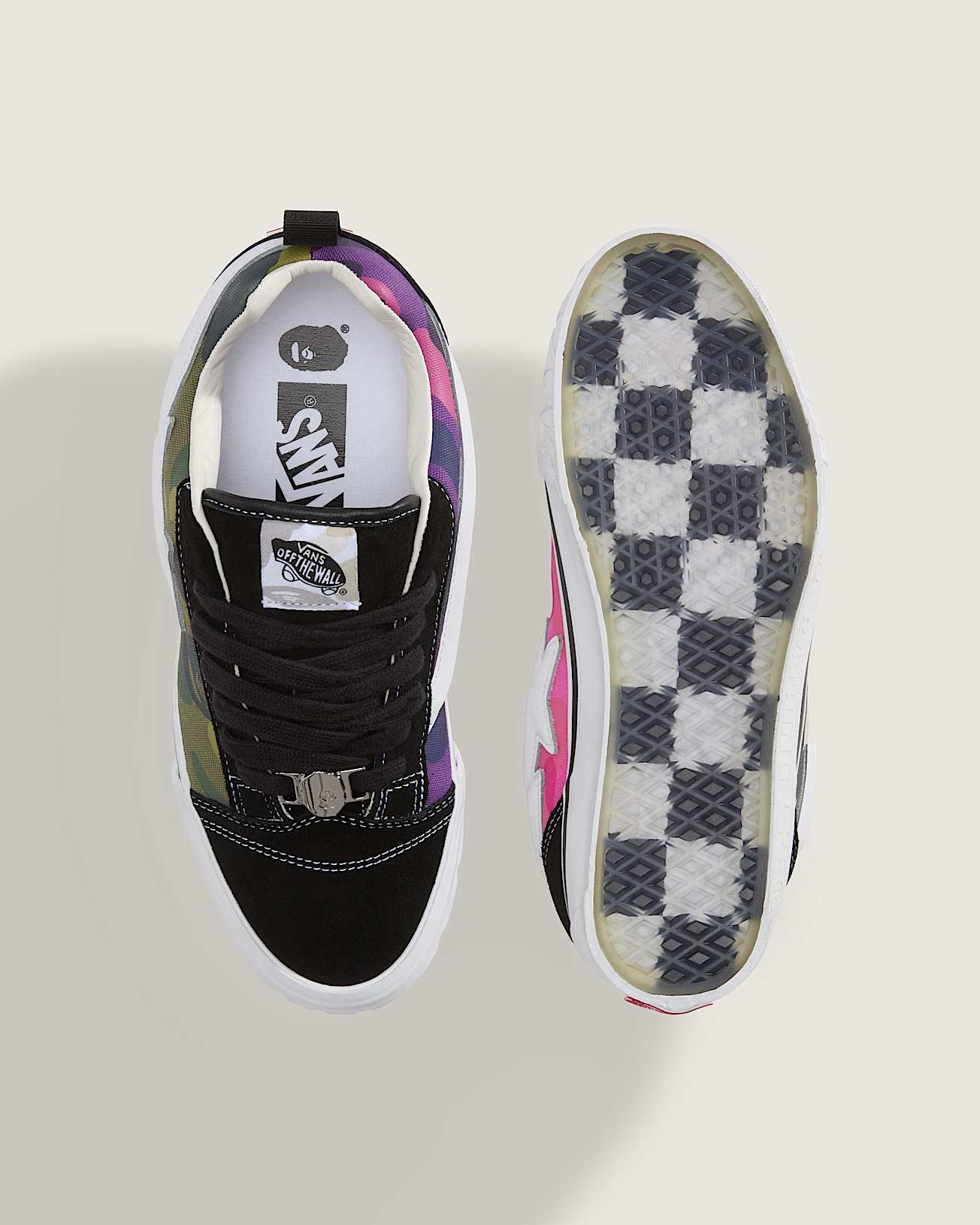 Vans x BAPE Knu Skool VANS Schwarz ALT2