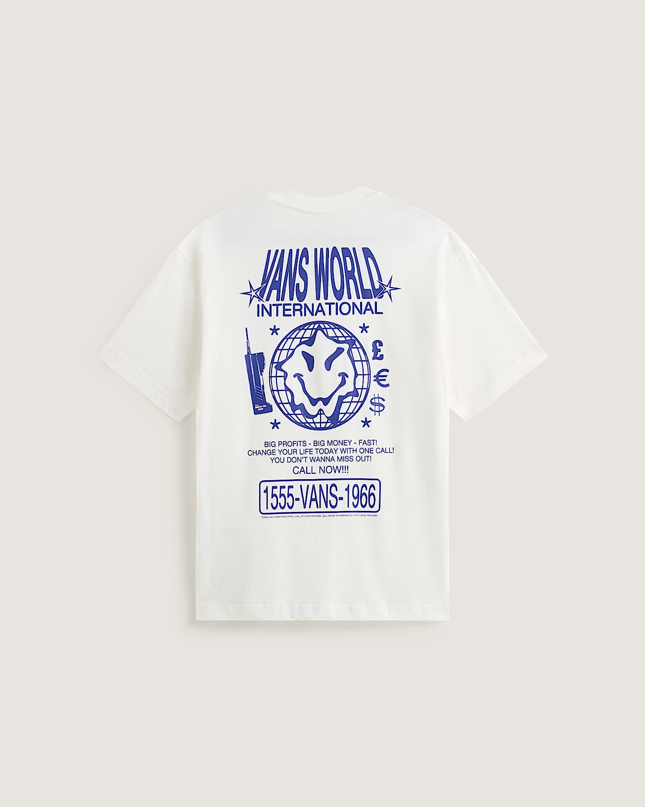 Vans World Intl SS Tee White VANS White ALT1