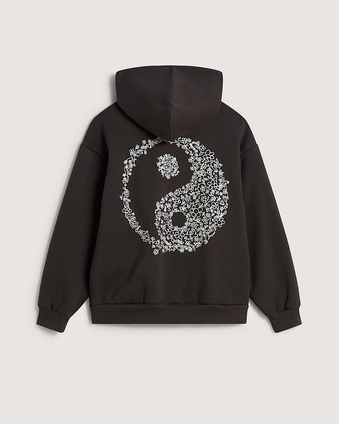 Felpa con cappuccio Yin and Yang VANS Nero ALT1