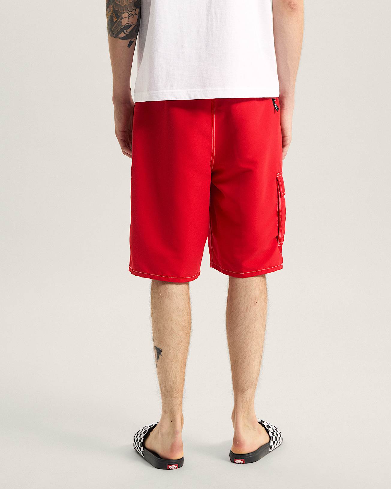 Voyage Long Cargo Boardshort VANS Rood ALT4