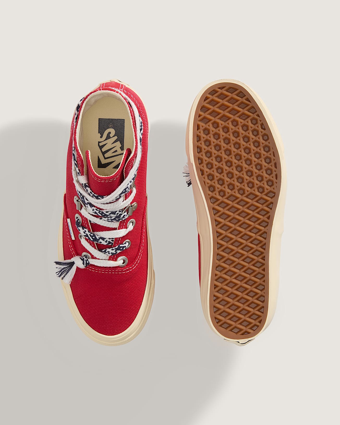 Chaussures Premium Authentic Hi 20 VANS Rouge ALT3