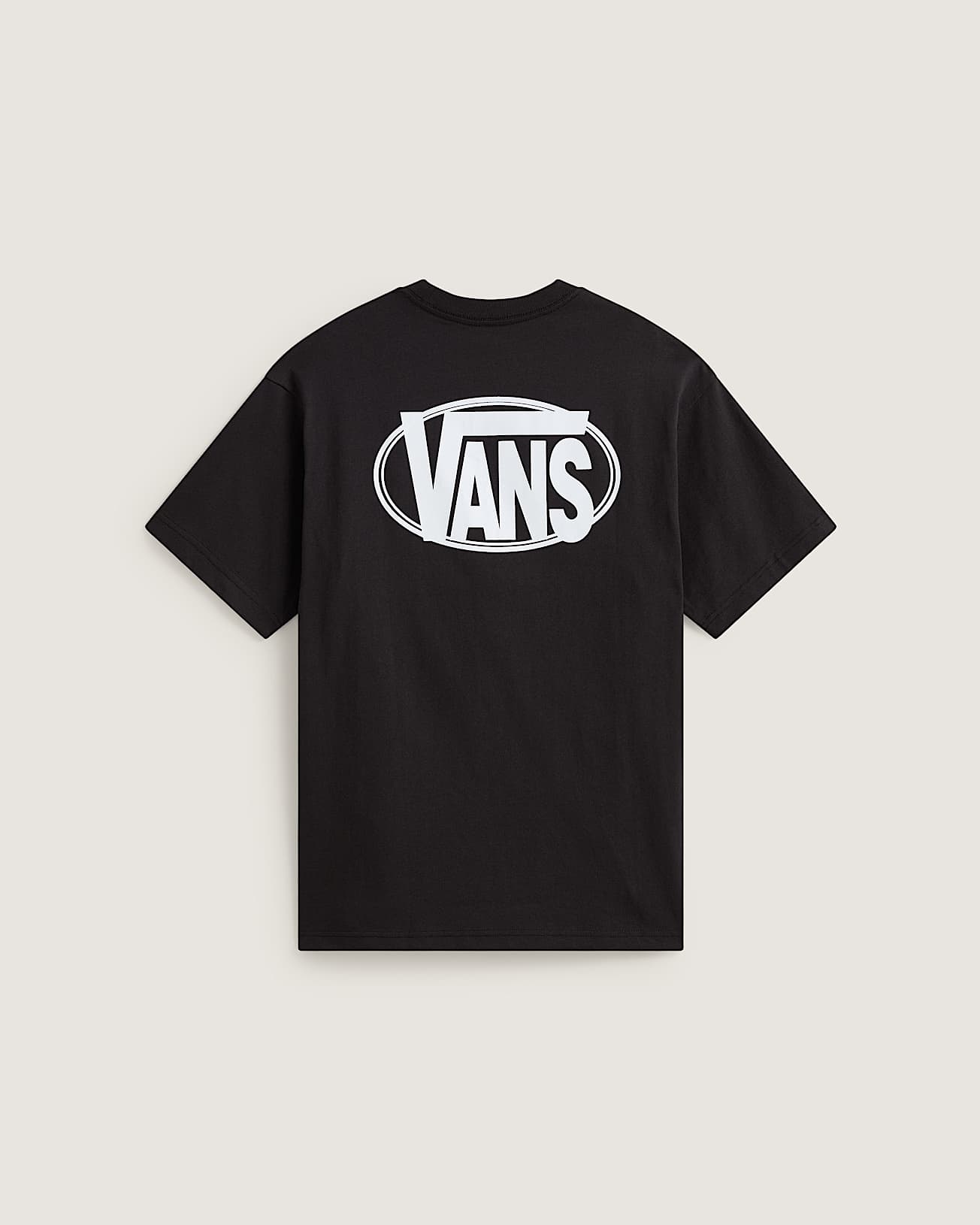 Oval Logo Loose SS Tee Black VANS Schwarz ALT1
