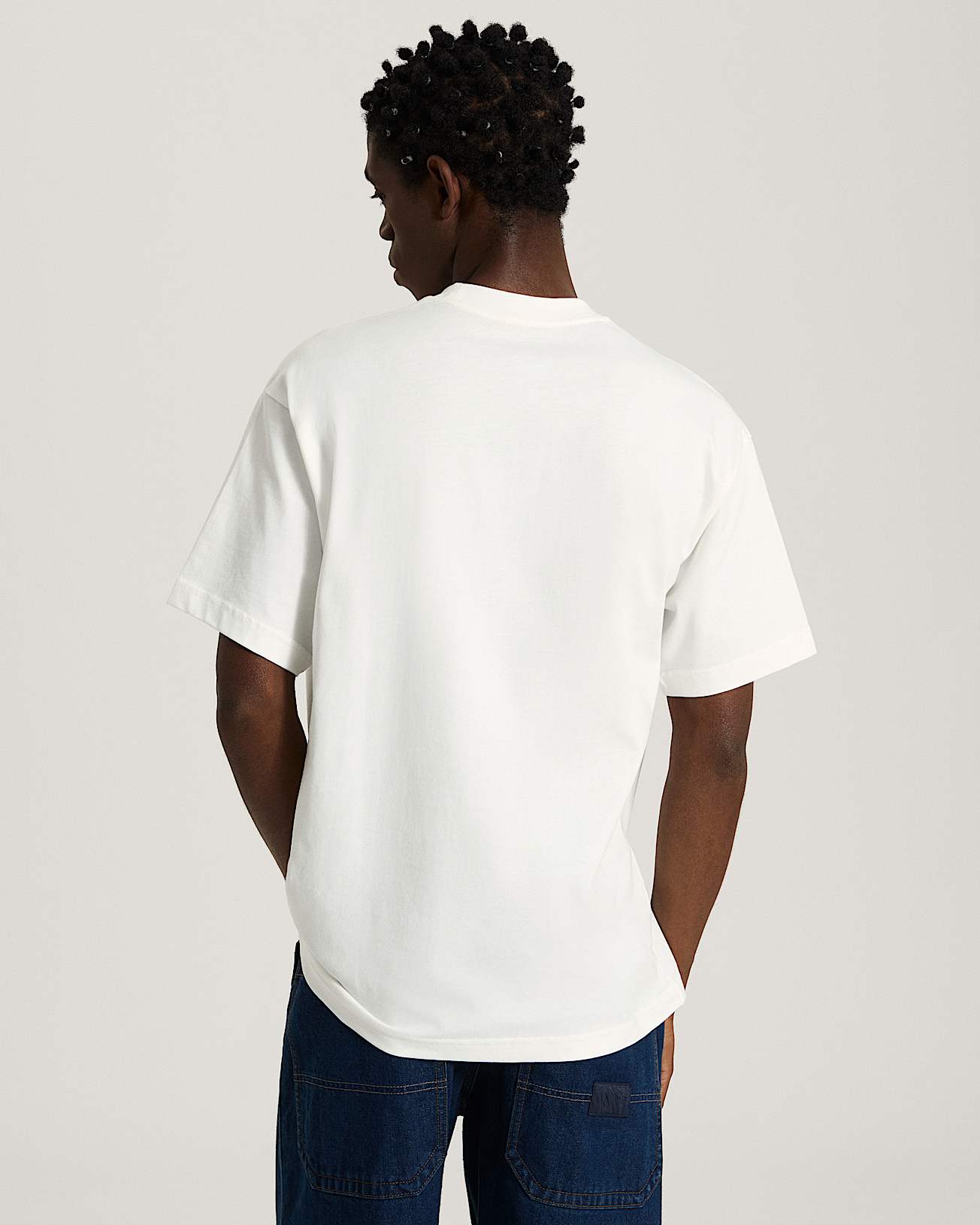 Tshirt Left Chest Logo VANS Blanc ALT3