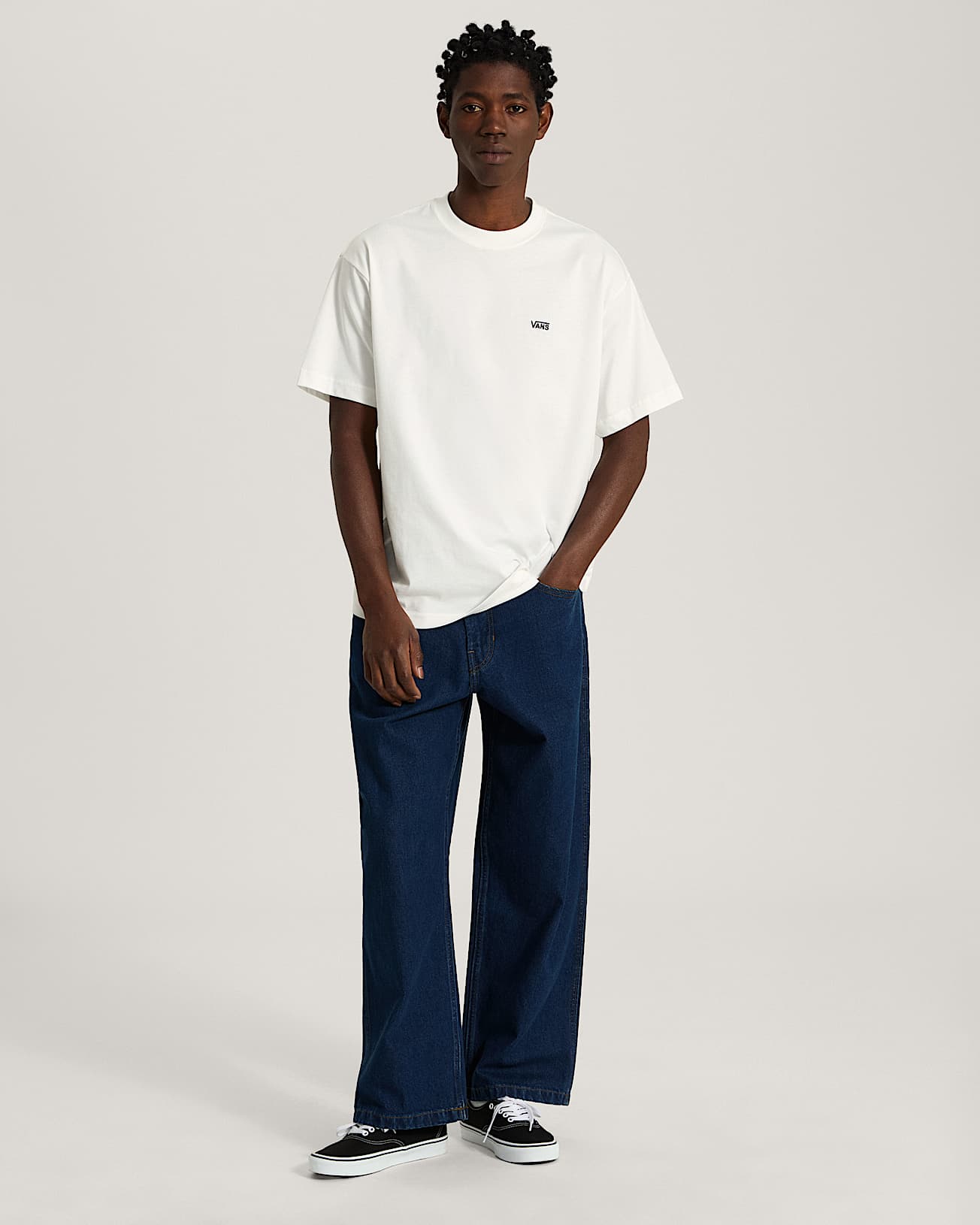 Tshirt Left Chest Logo VANS Blanc ALT4