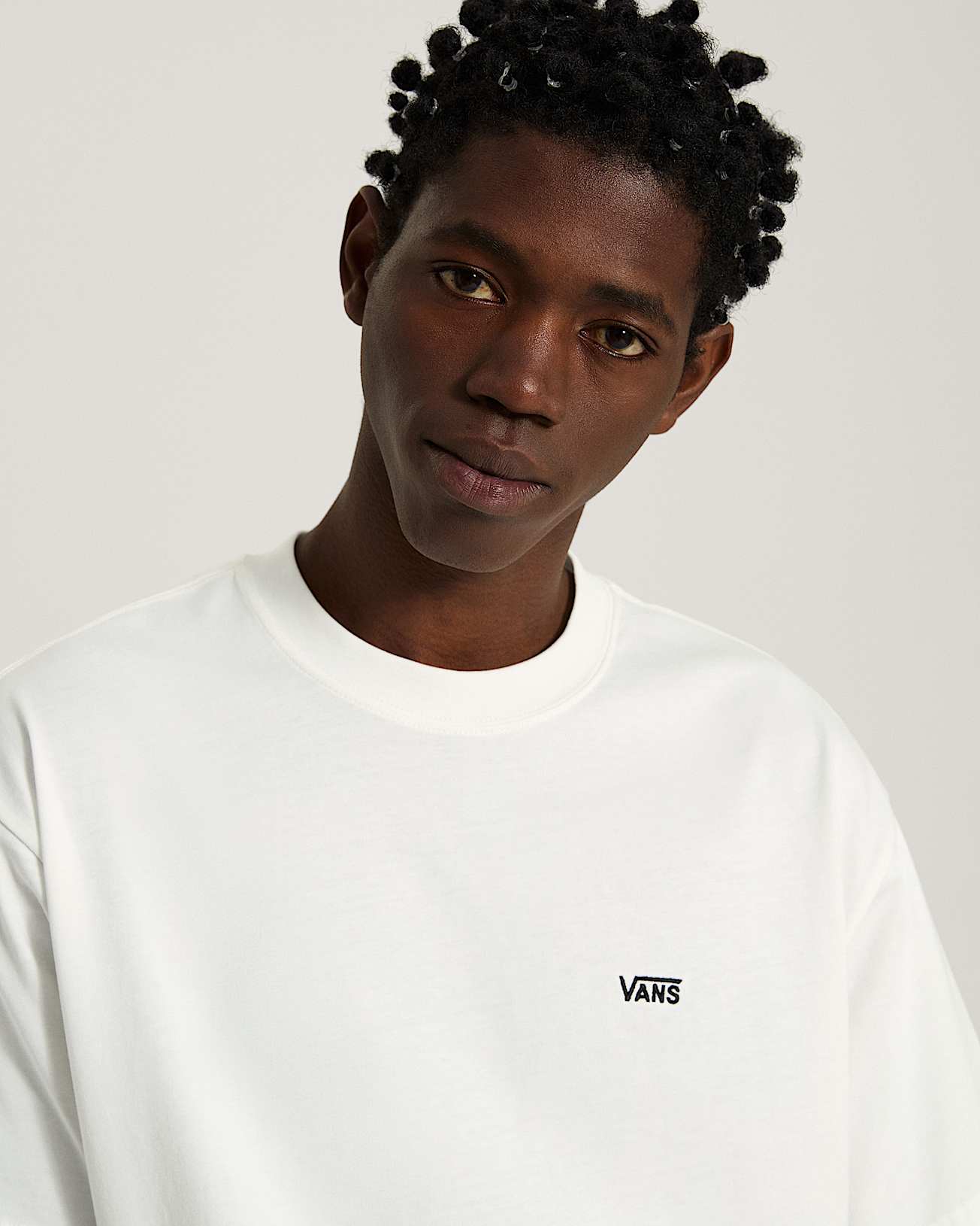 Tshirt Left Chest Logo VANS Blanc ALT5