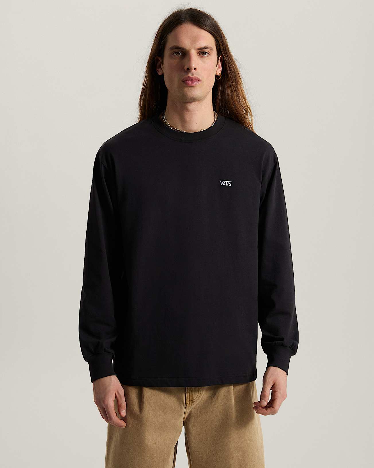 Left Chest Logo II TShirt VANS Schwarz ALT2