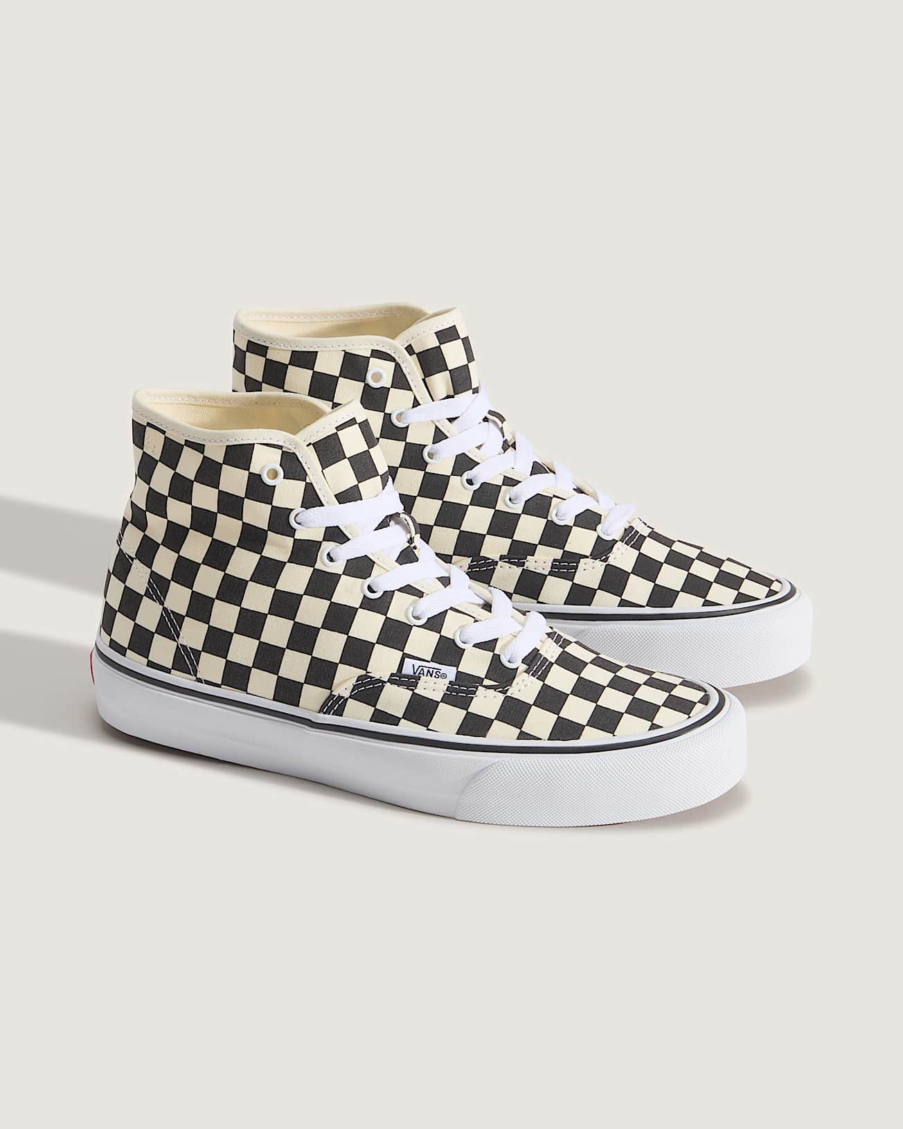 Chaussures Authentic Hi 20 Checkerboard VANS Noir ALT1