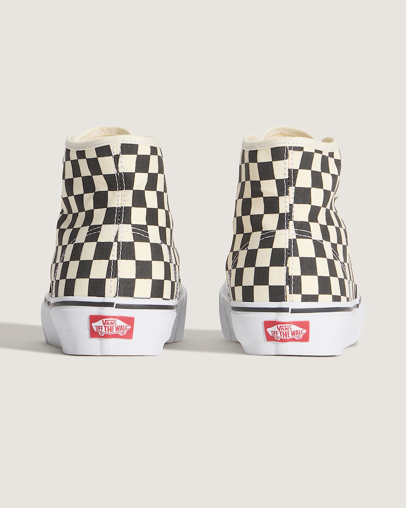 Chaussures Authentic Hi 20 Checkerboard VANS Noir ALT3