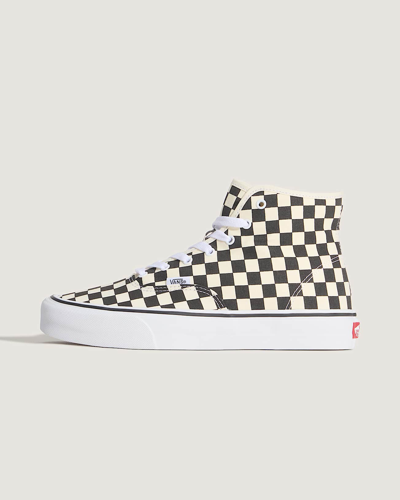 Chaussures Authentic Hi 20 Checkerboard VANS Noir HERO