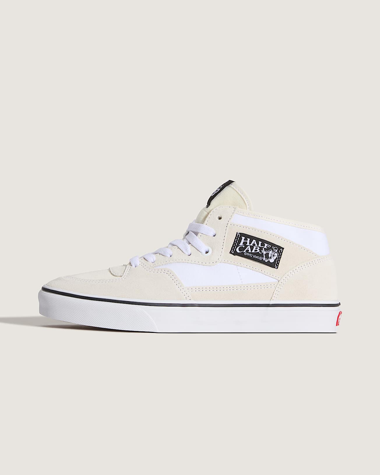 Half Cab Decon Shoes VANS White HERO