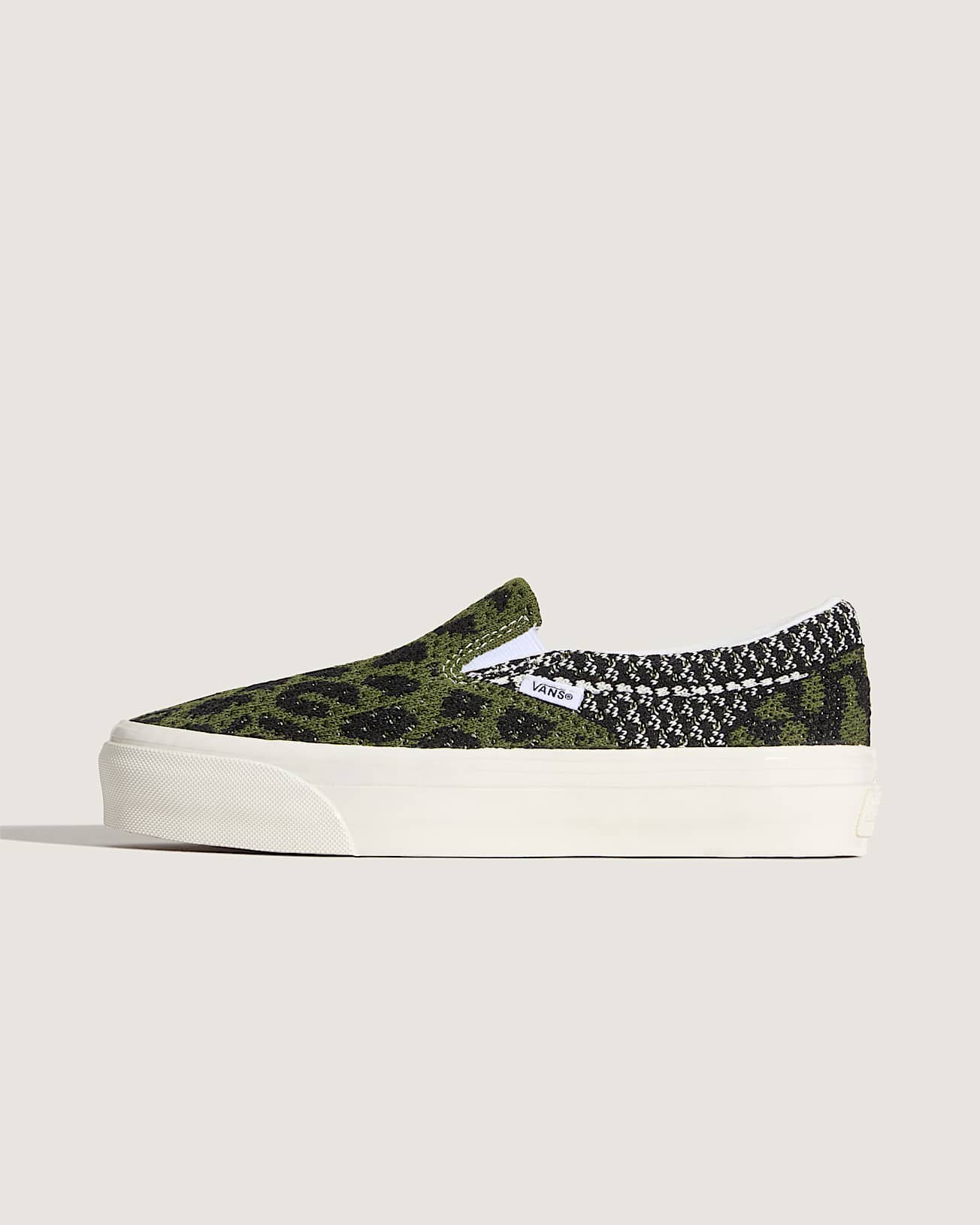 Buty Premium Classic SlipOn VANS CzarnyZielony HERO