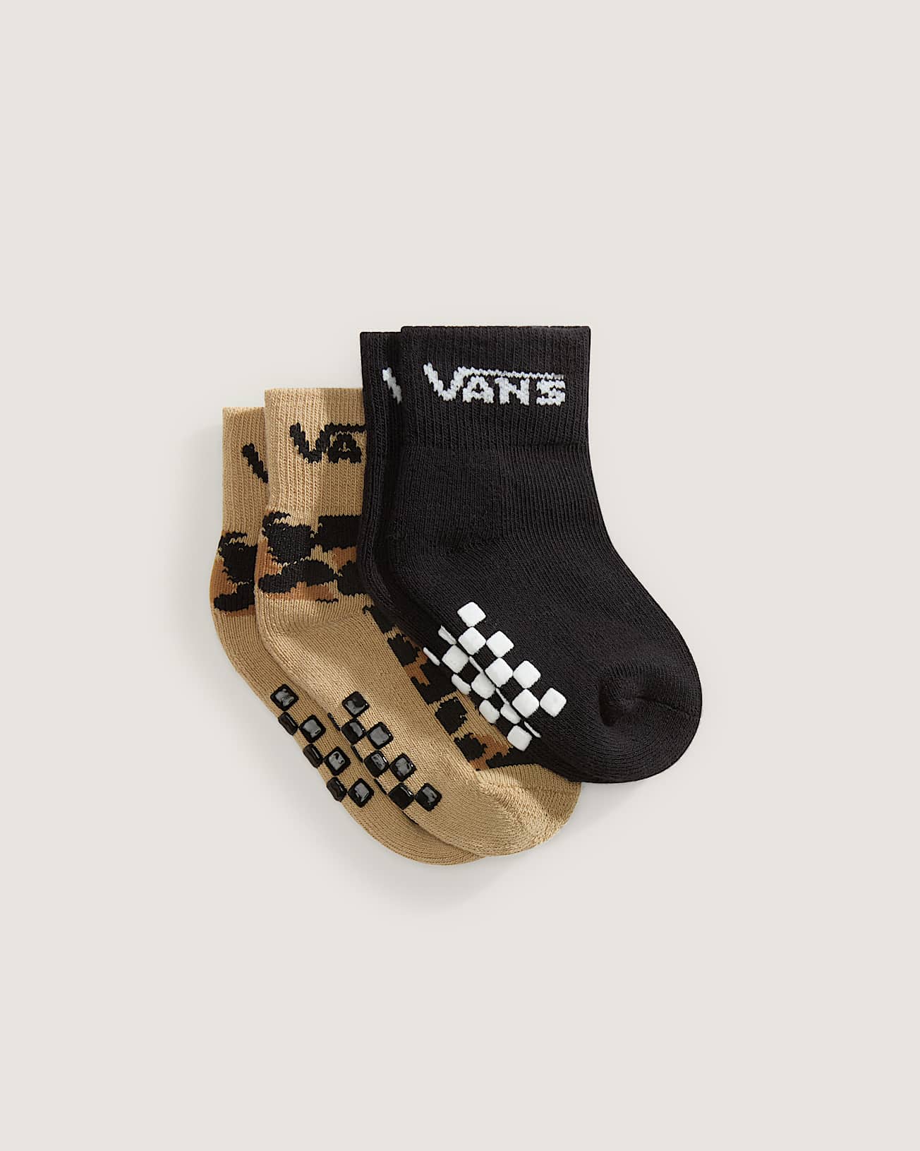 Classic Crew Sokken voor babys 2 paar VANS Beige ALT1