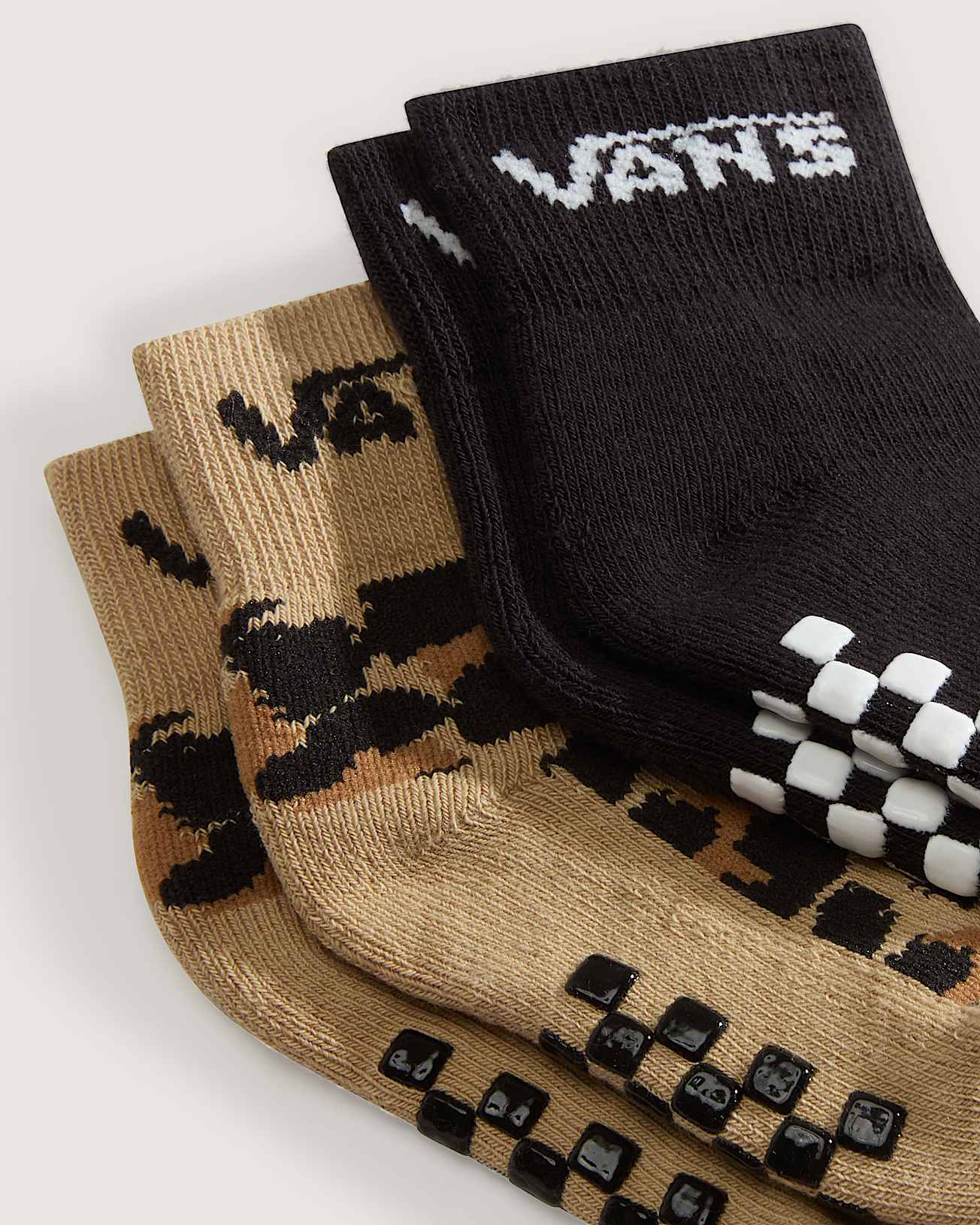 Classic Crew Sokken voor babys 2 paar VANS Beige ALT2