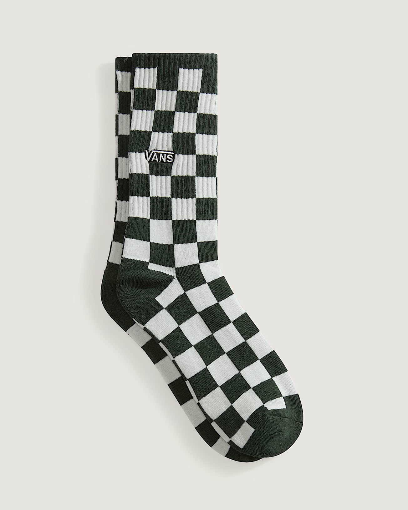 Calzettoni Checkerboard 2 paia VANS Verde ALT1