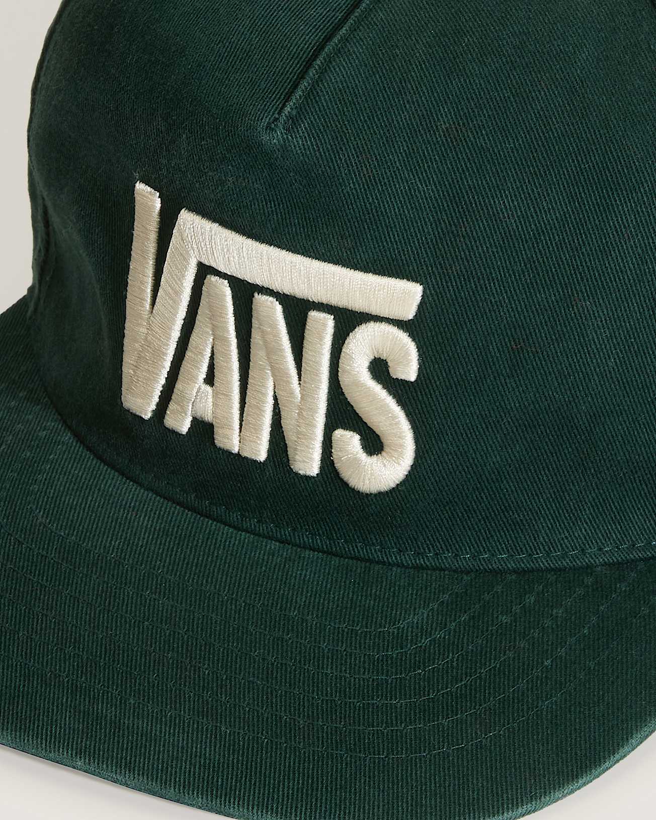 Cappellino snapback Stretch Logo VANS Verde ALT2