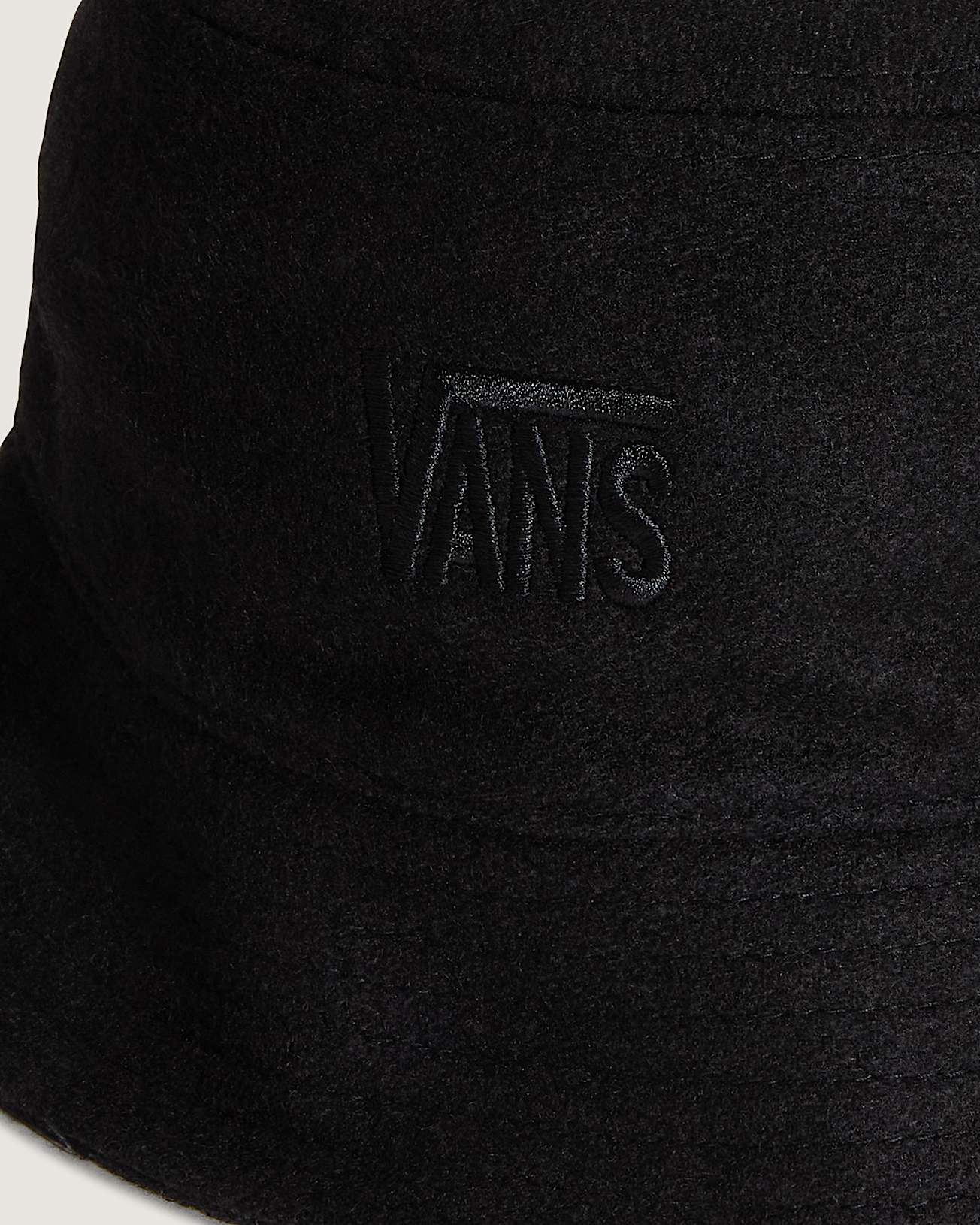 Stretch Logo Bucket Hat Black VANS Black ALT2