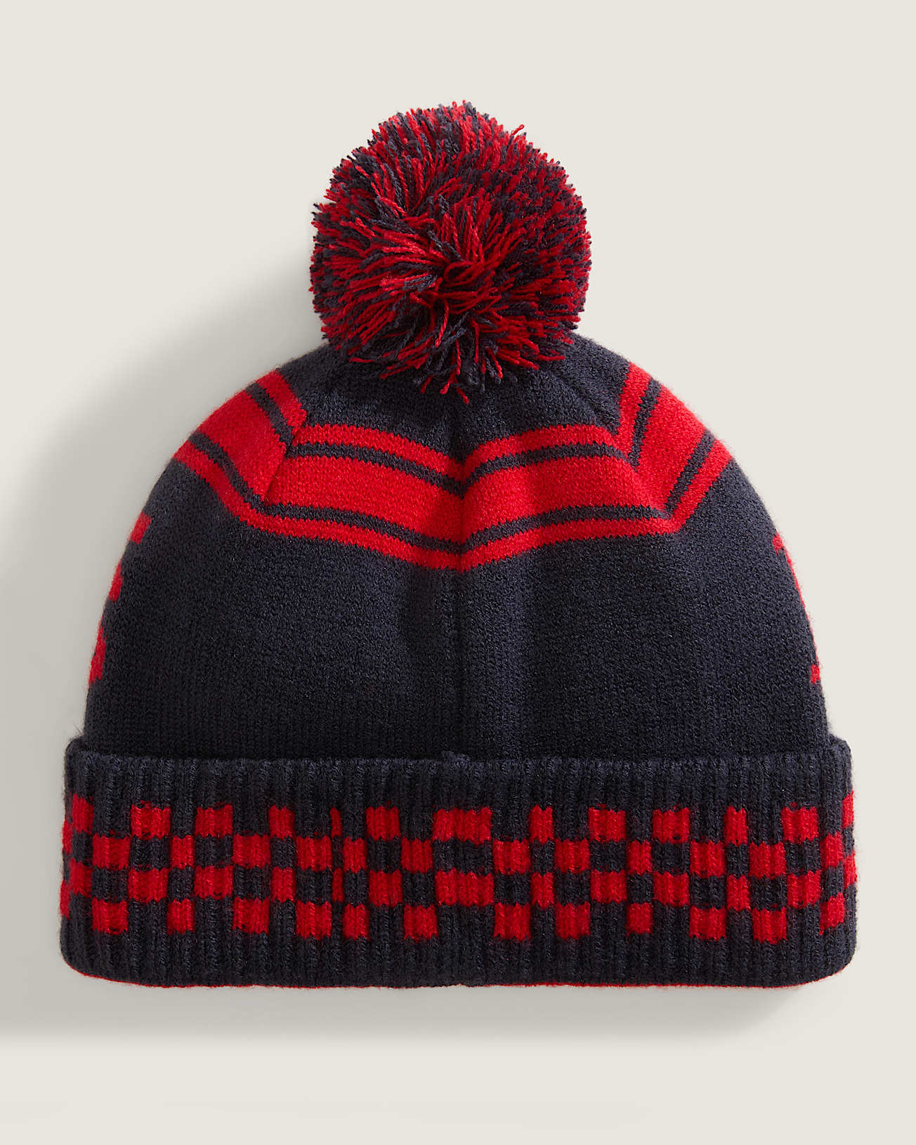 I Love My Vans Pom Beanie 48 years VANS Blue ALT1