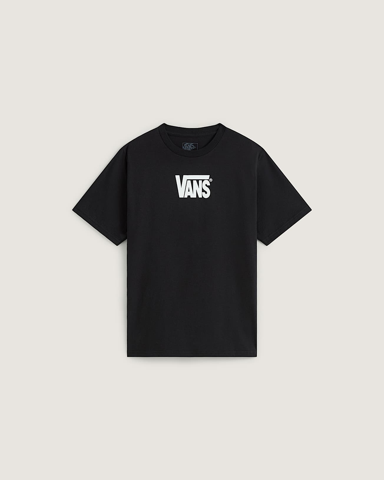 Kids Stretch Logo TShirt 814 Years VANS Black HERO