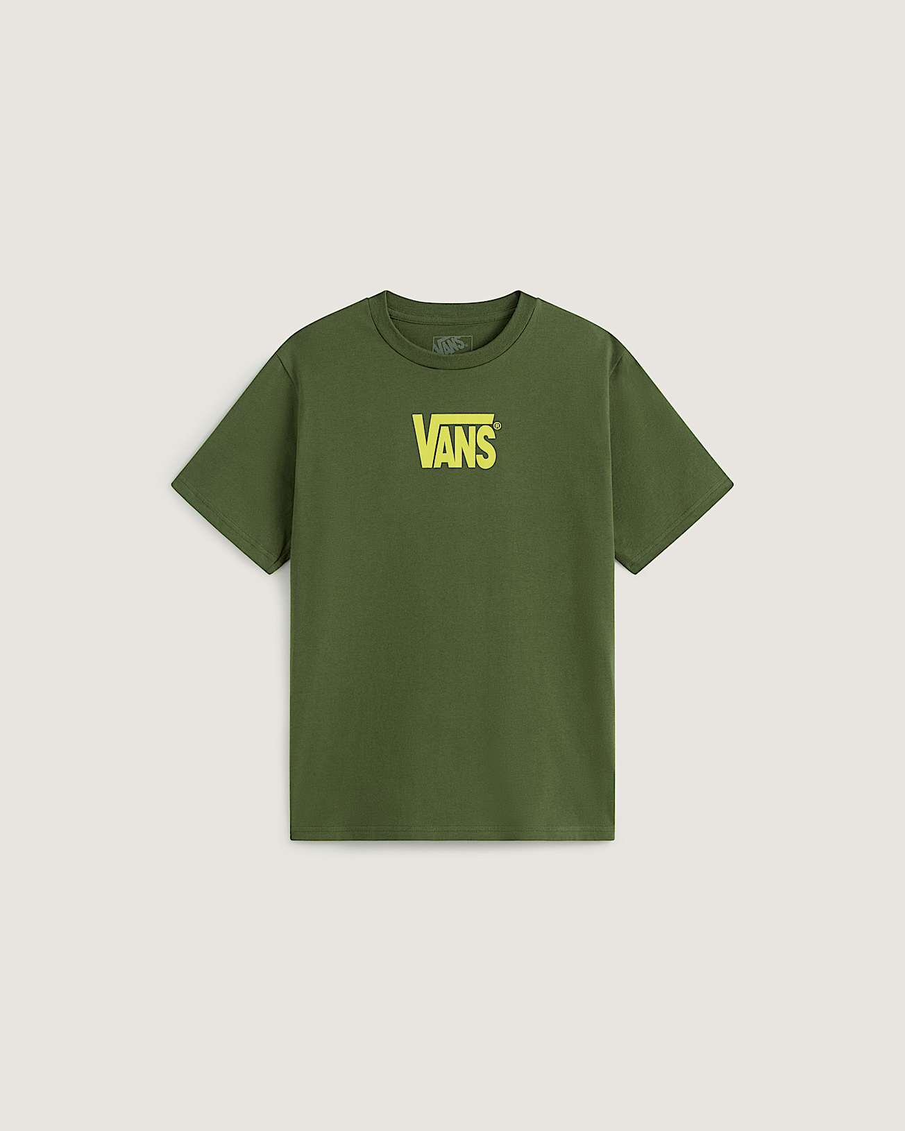 Dziecicy Tshirt Stretch Logo 814 lat VANS Zielony HERO