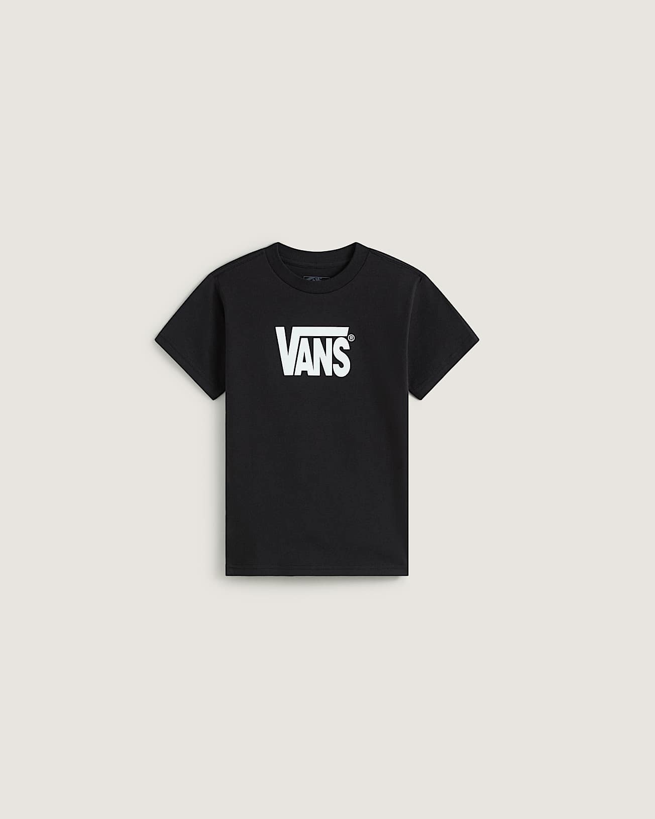 Kinder StretchTShirt mit Logo 814 Jahre VANS Schwarz HERO