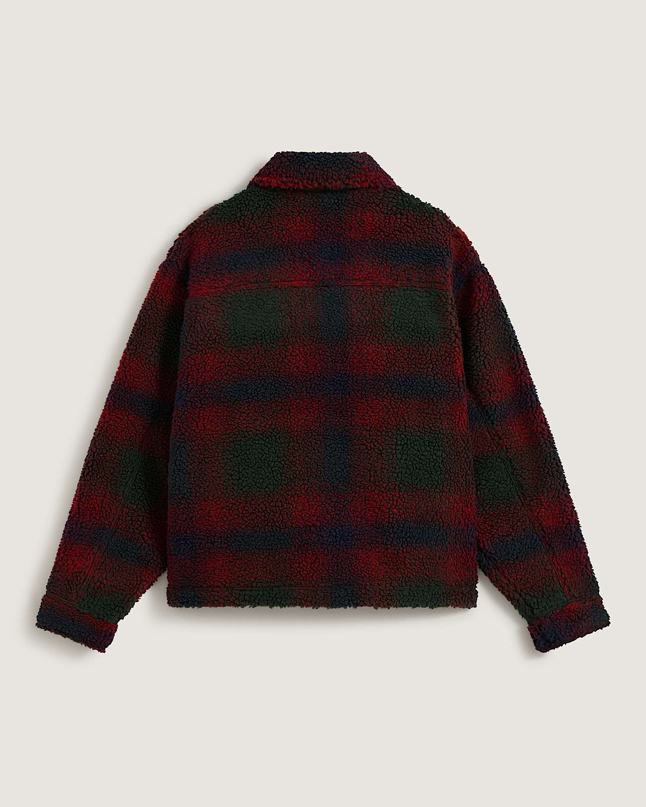 Veste Yukon High Pile Jacquard VANS Rouge ALT1