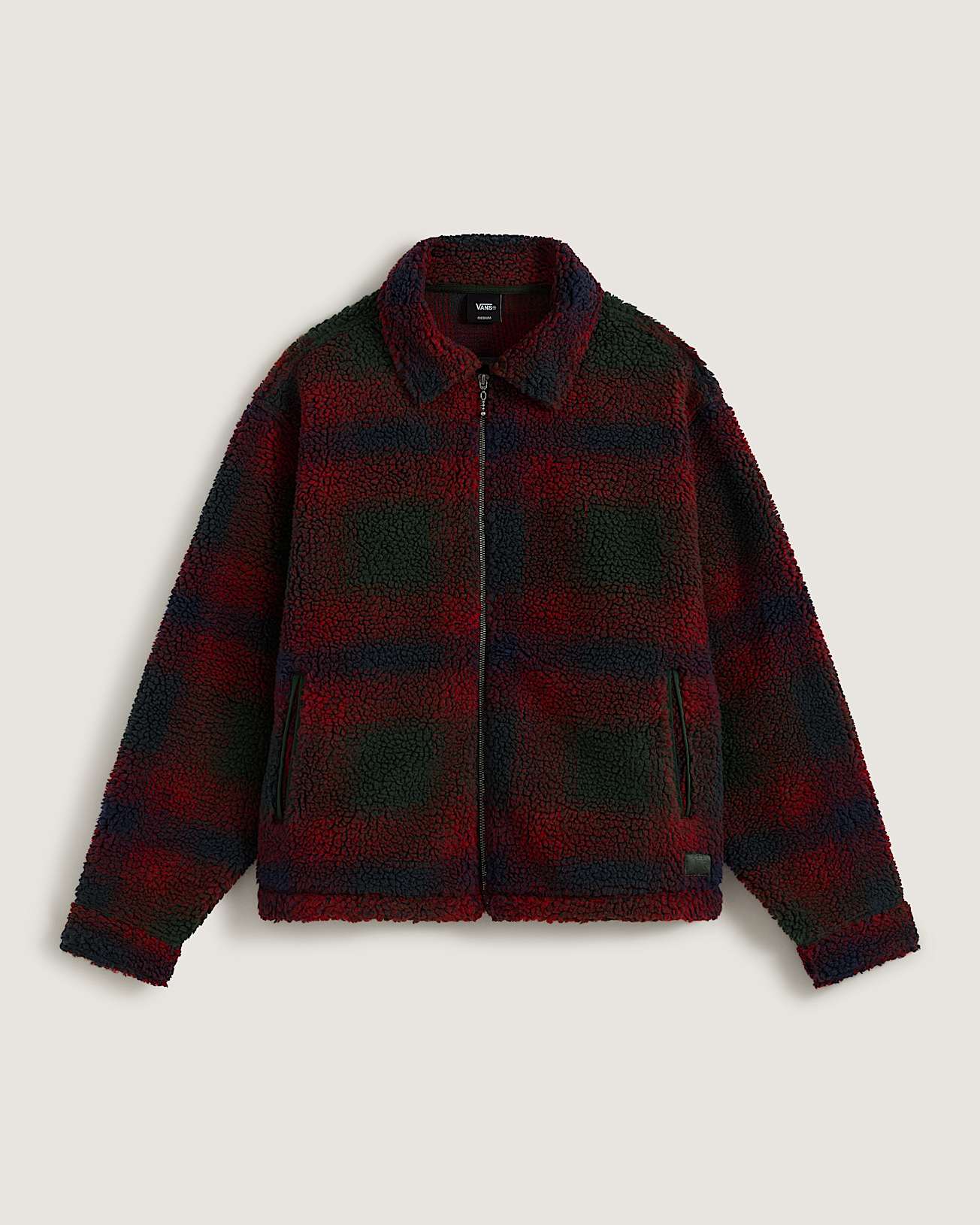 Veste Yukon High Pile Jacquard VANS Rouge HERO